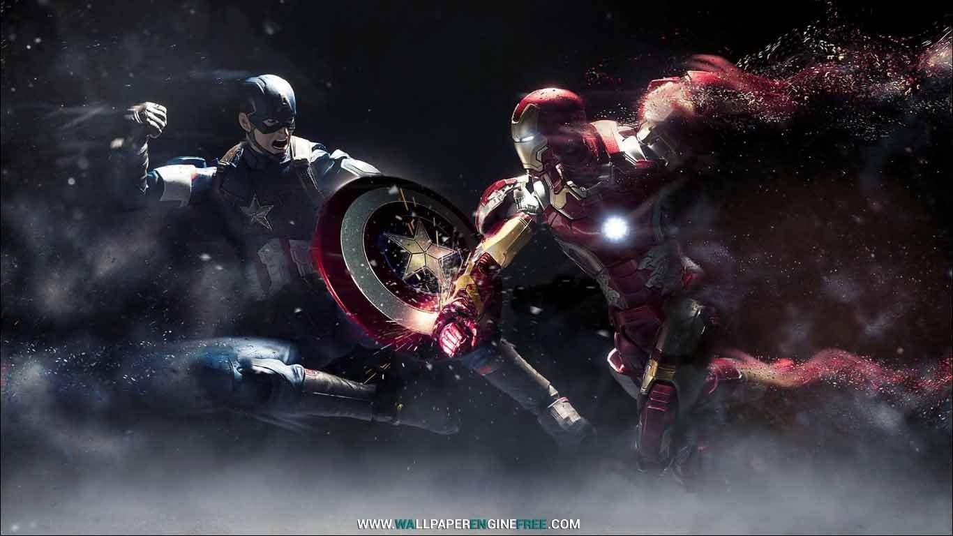 1370x770 Superhero Troops HD Desktop Wallpaper. Iron man wallpaper, Iron, Desktop