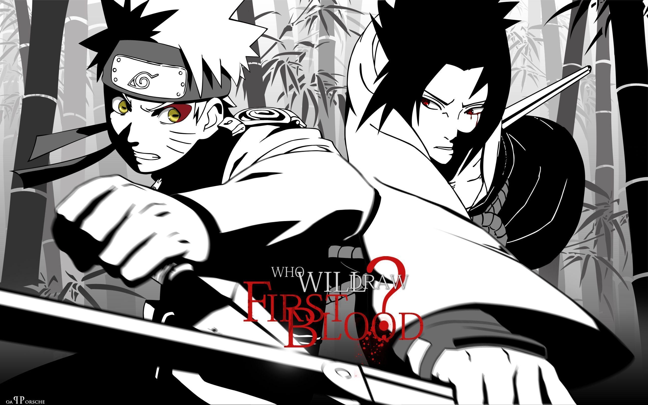 2560x1600 Naruto vs Sasuke HD Wallpaper, Desktop