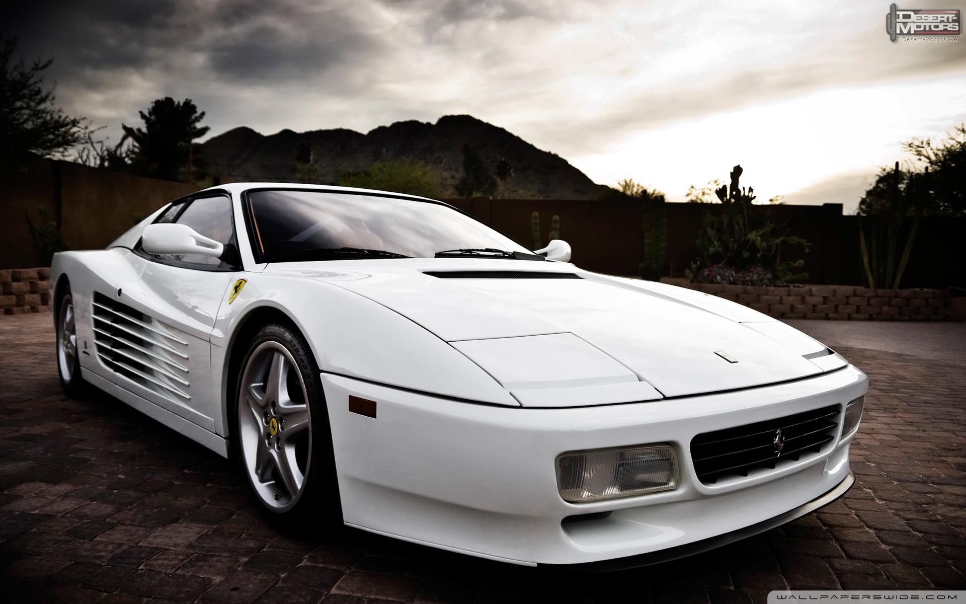 1920x1200 Ferrari 512 White Ferrari Testarossa Wallpaper HD, Desktop