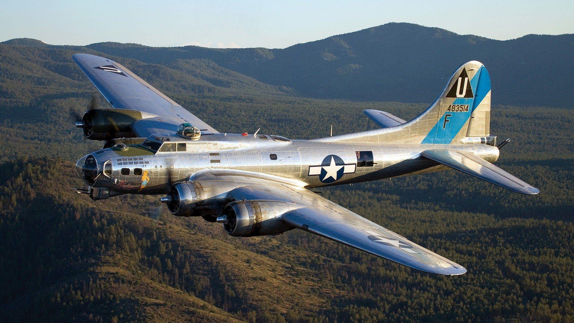 1920x1080 Airplanes Warbird B 17 Flying Fortress Wallpaperx1080, Desktop