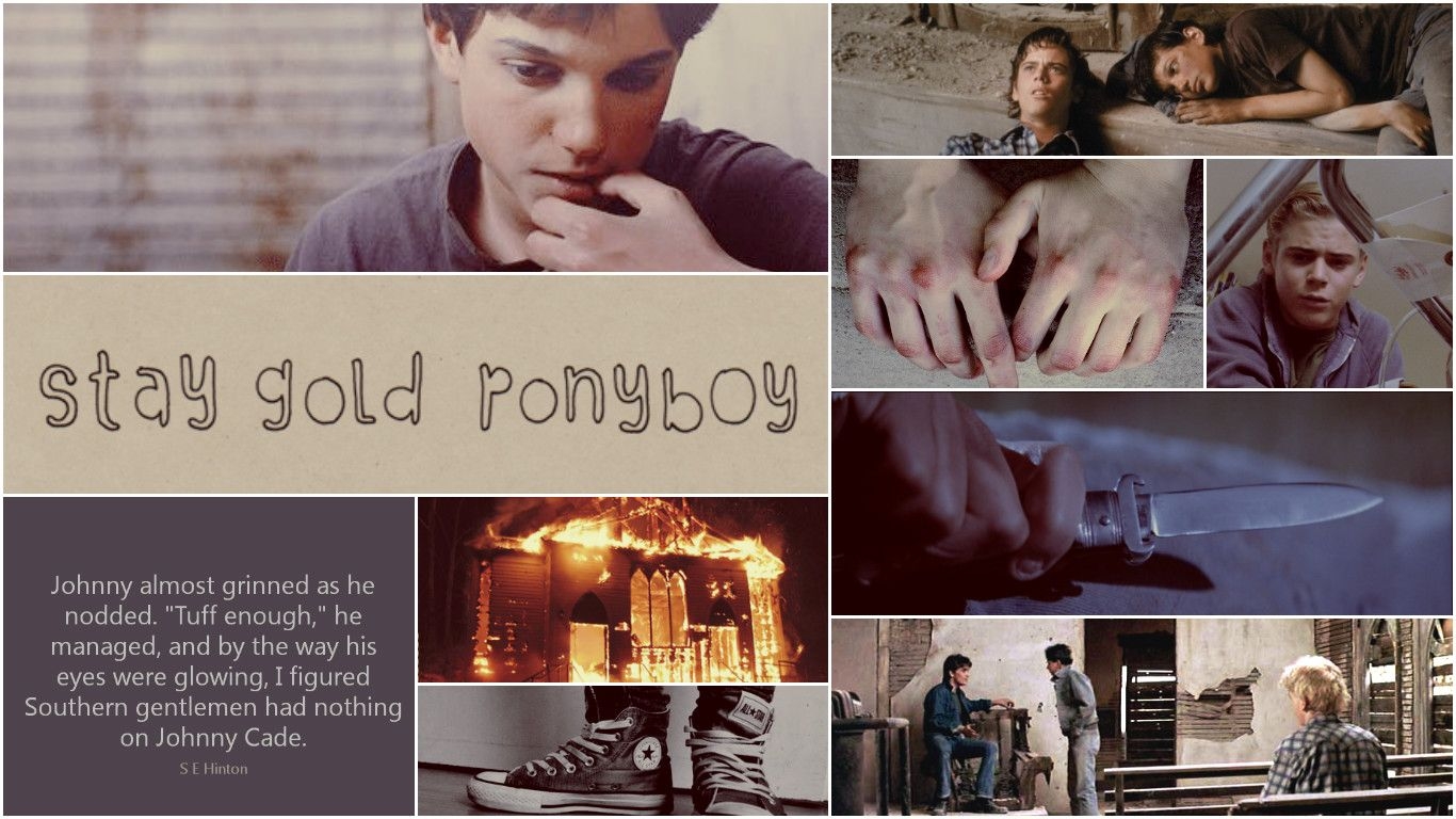 1370x770 Johnny Cade aesthetic (by me). The outsiders, Nothing gold can stay, Cade, Desktop