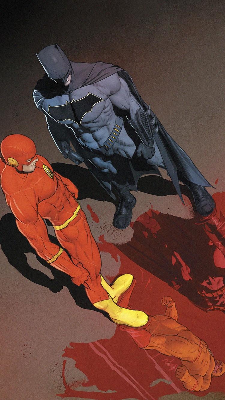 750x1340 Batman DC Comics Flash Reverse Flash iPhone 6, Phone