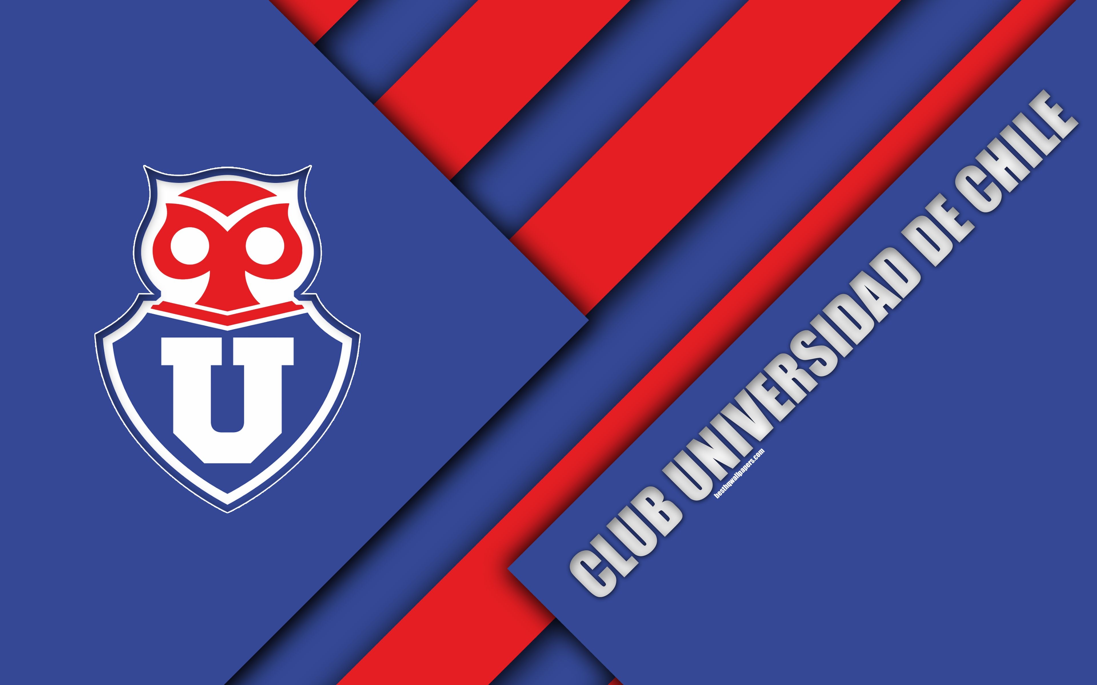 3840x2400 Download wallpaper Club Universidad de Chile, 4k, Chilean, Desktop