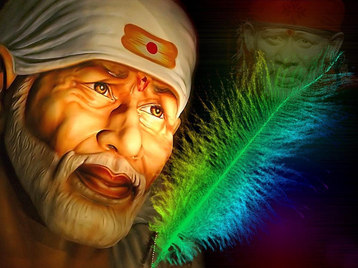 1200x900 Shirdi Sai Baba Photo Full HD Wallpaper 1080P Free Download, Desktop