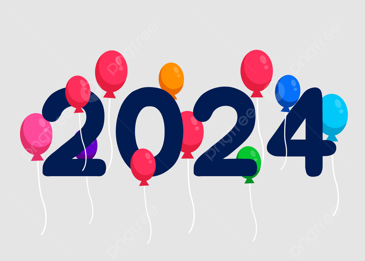 1200x860 2024 New Year Balloons Background, New Year Balloon, New Year Background Image And Wallpaper for Free Download, Desktop