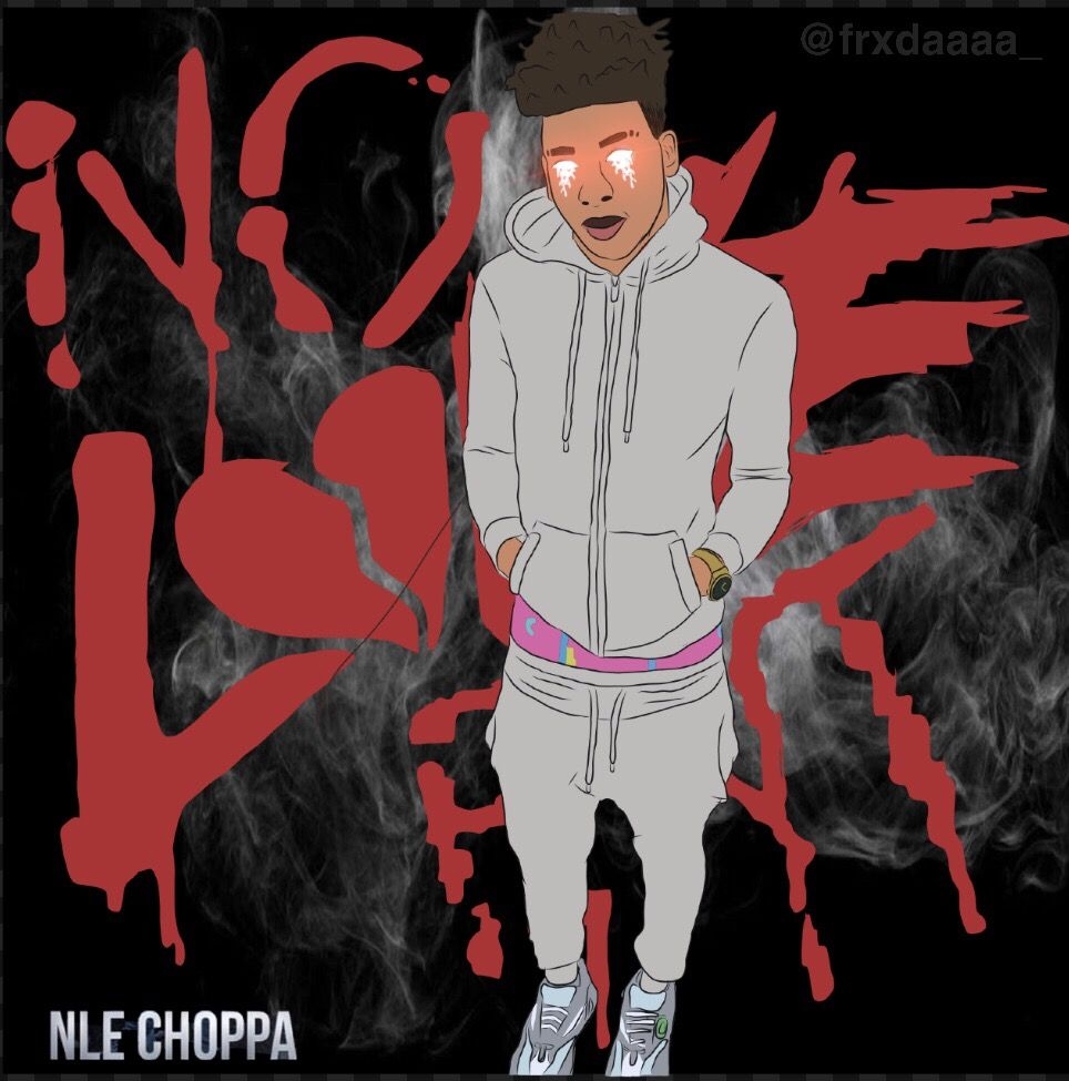 970x980 choppa nle fanart rapper cartoon Image, Phone