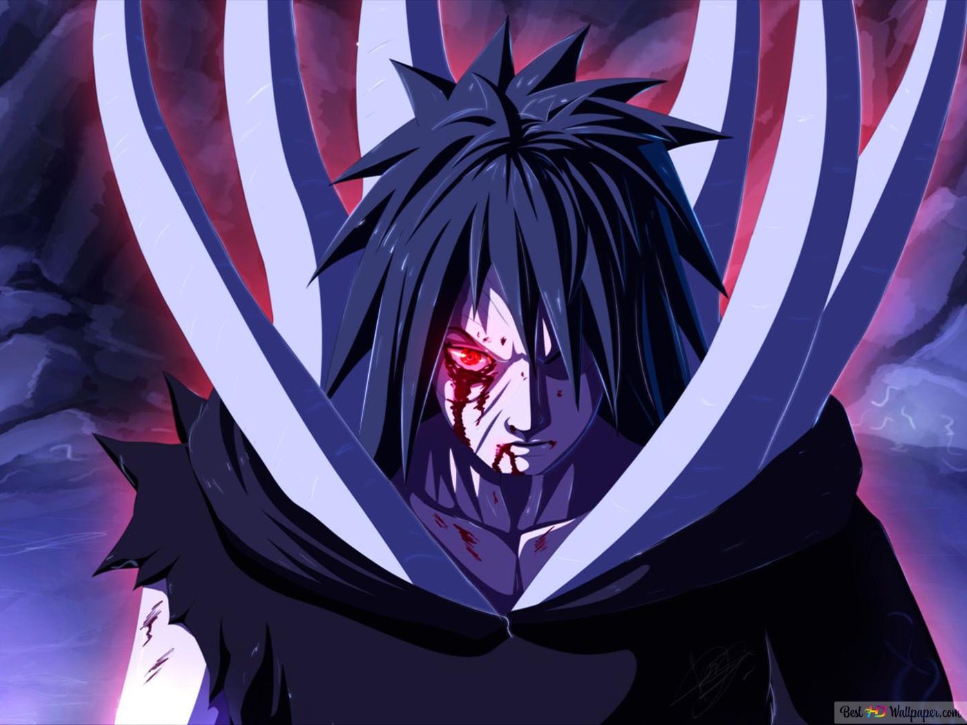 1400x1050 Naruto Shippuden Uchiha, I'm in Hell HD wallpaper download, Desktop