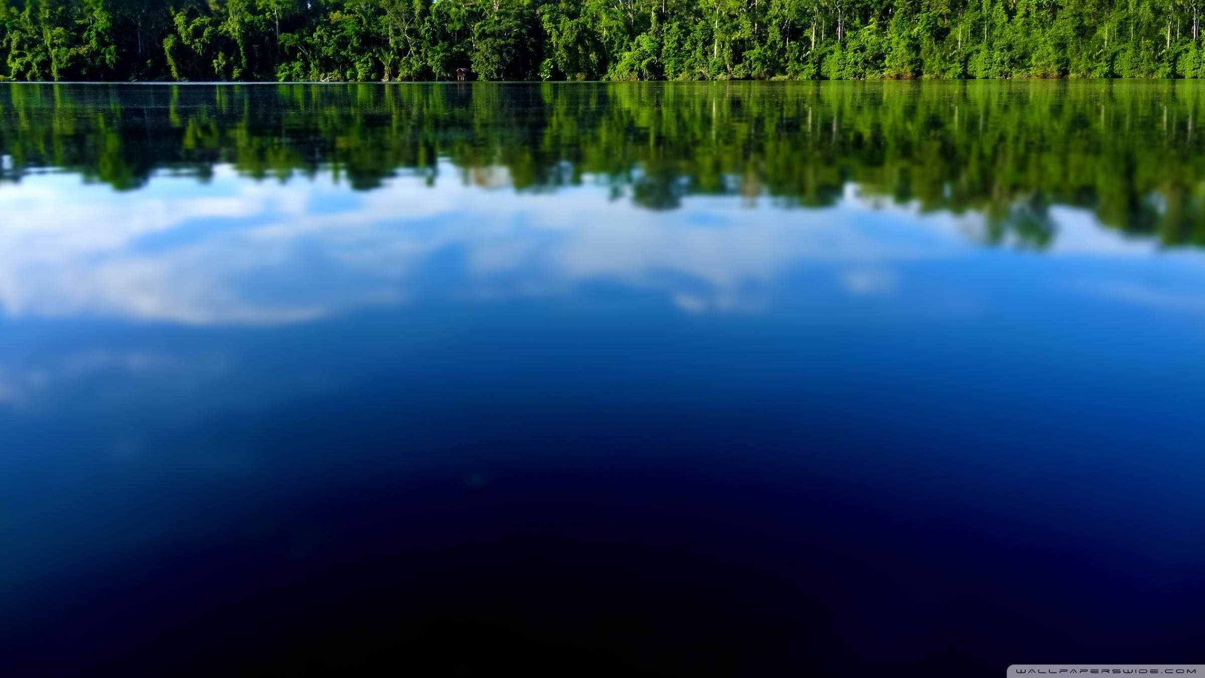 2400x1350 Amazon River Tilt Shift ❤ 4K HD Desktop Wallpaper for 4K Ultra HD, Desktop