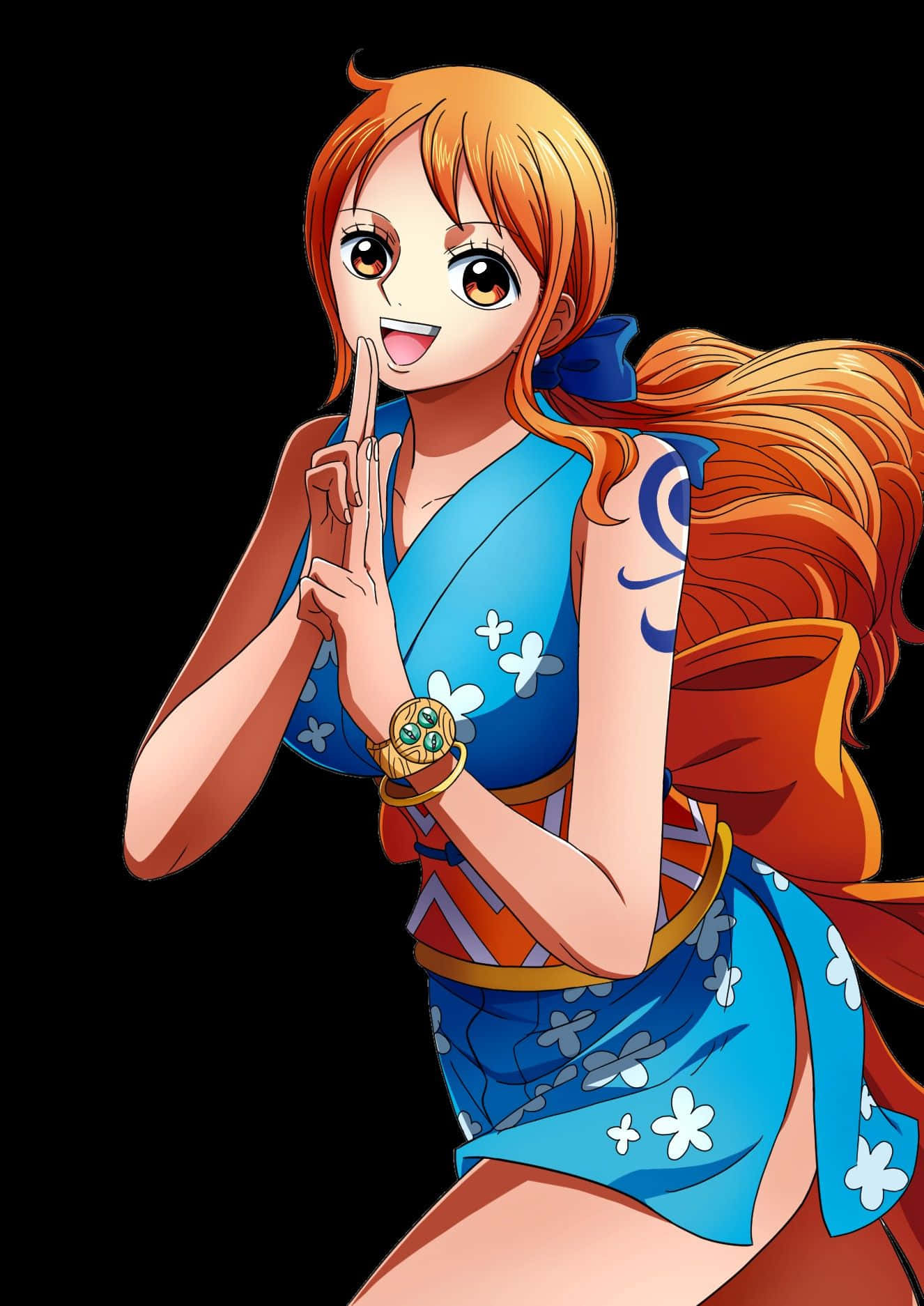 1330x1880 Download Straw Hat Navigator Nami One Piece Wallpaper, Phone