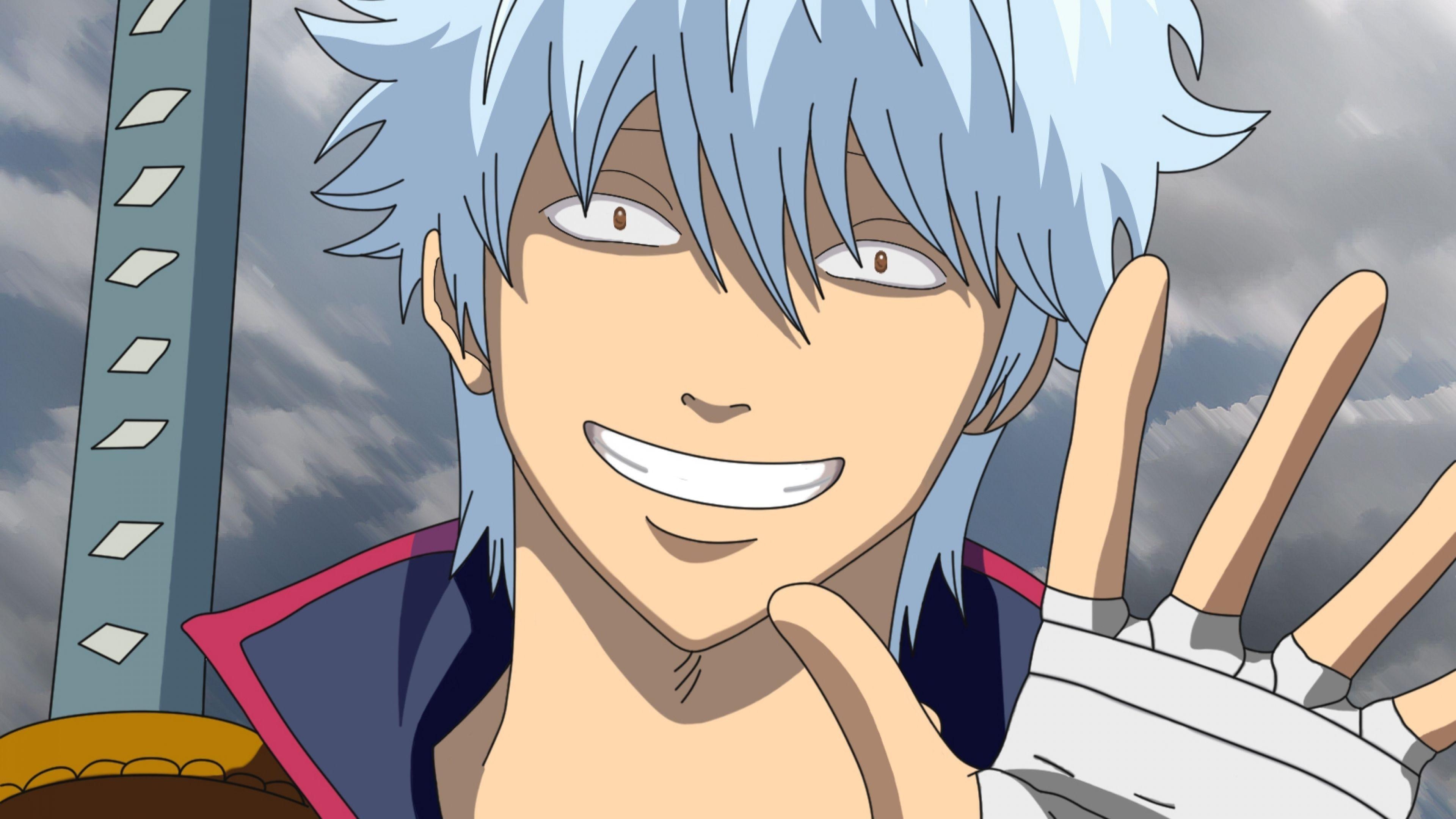 3840x2160 Gintoki Sakata Anime Wallpaper, Desktop