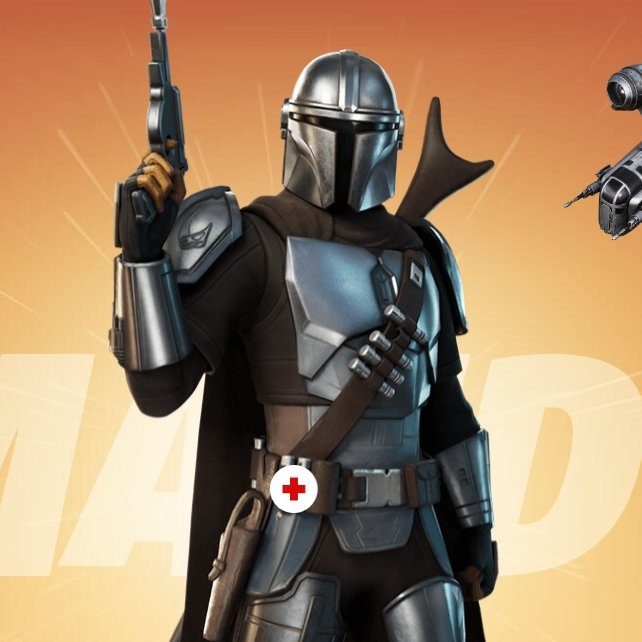 650x650 The Mandalorian Fortnite wallpaper, Phone