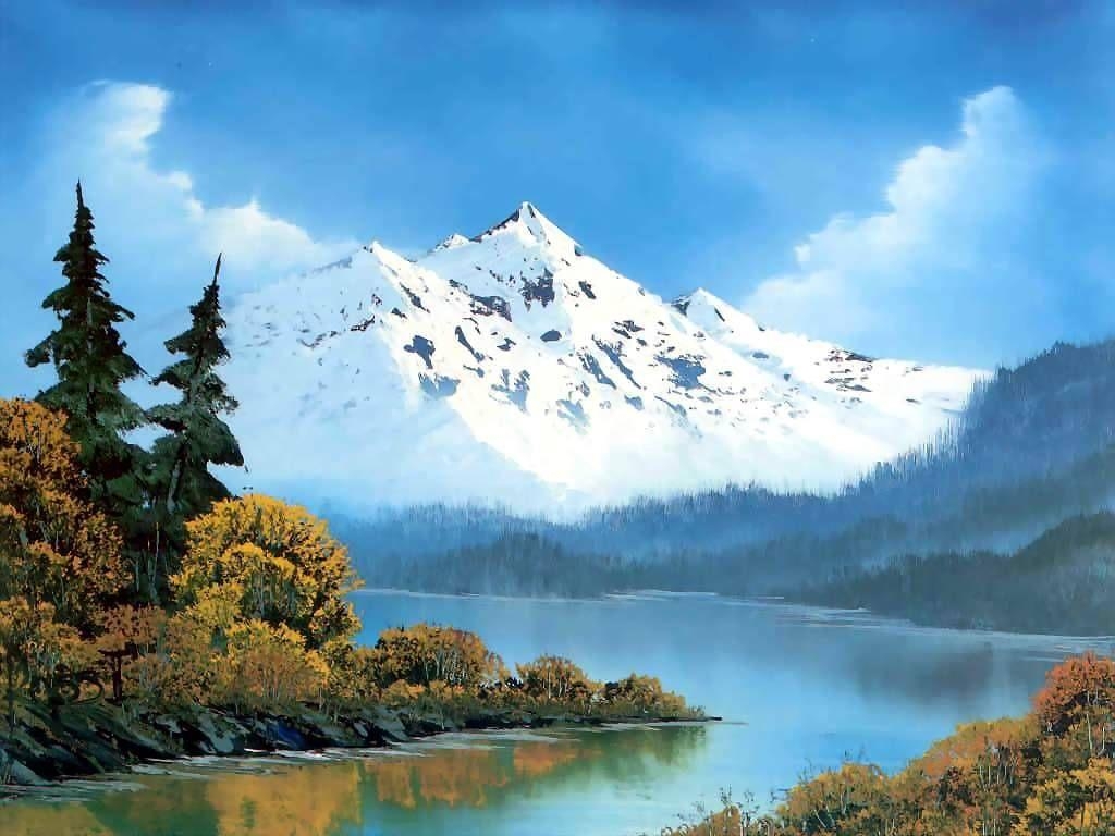 1030x770 Bob Ross Wallpaper, Desktop