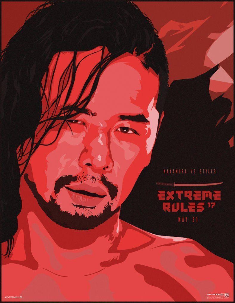 790x1020 Shinsuke Nakamura Extrem Rules Poster, Phone