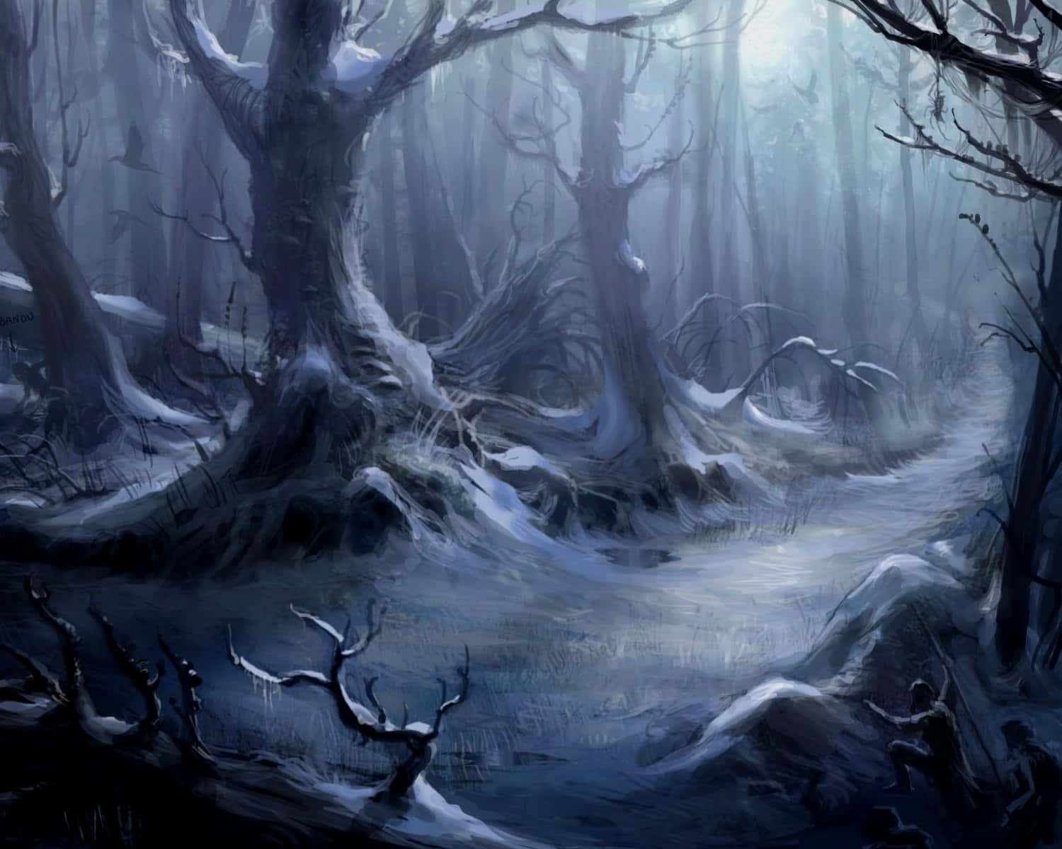 1500x1200 Haunted Forests Wallpaper, Desktop