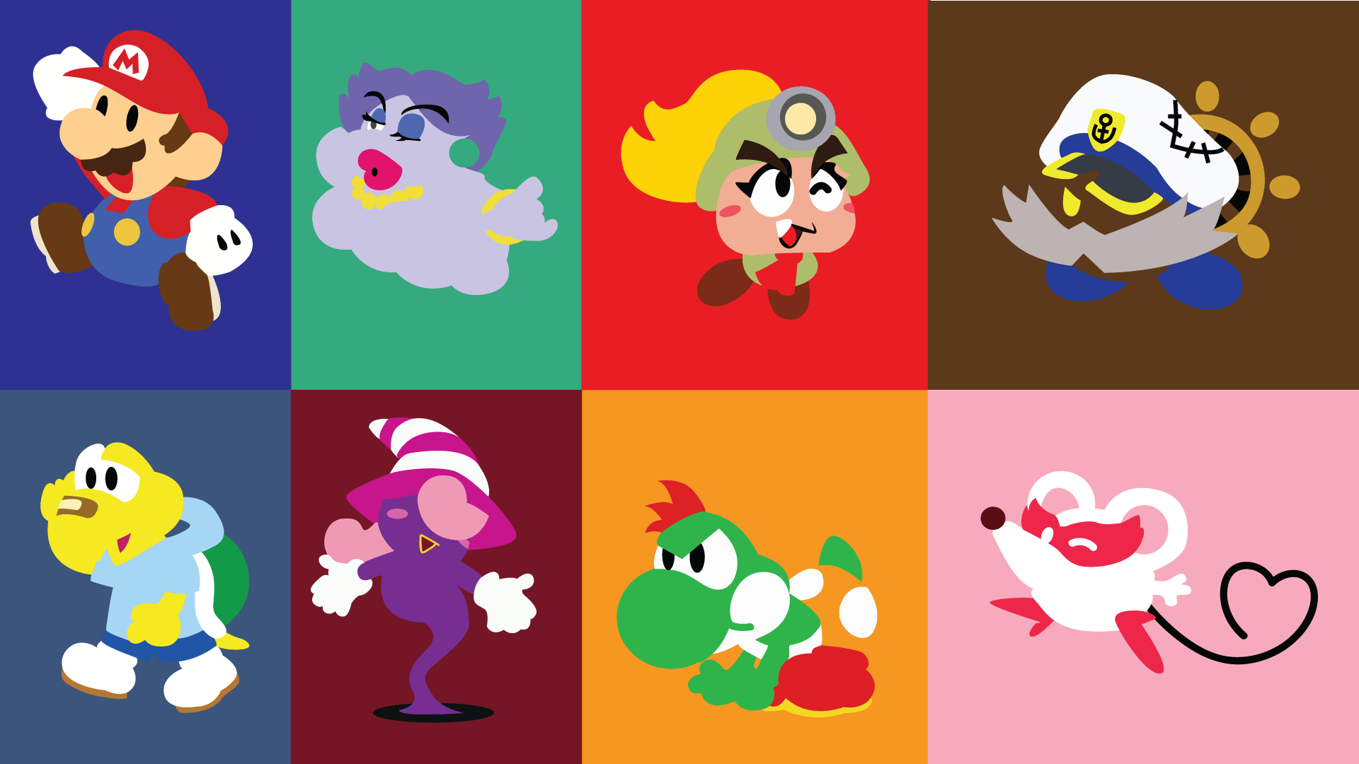 1920x1080 Paper Mario, Desktop