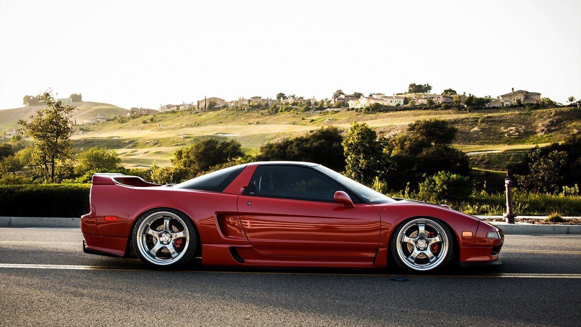 1920x1080 car wallpaper acura nsx jdm tuning red automobile desktop, Desktop