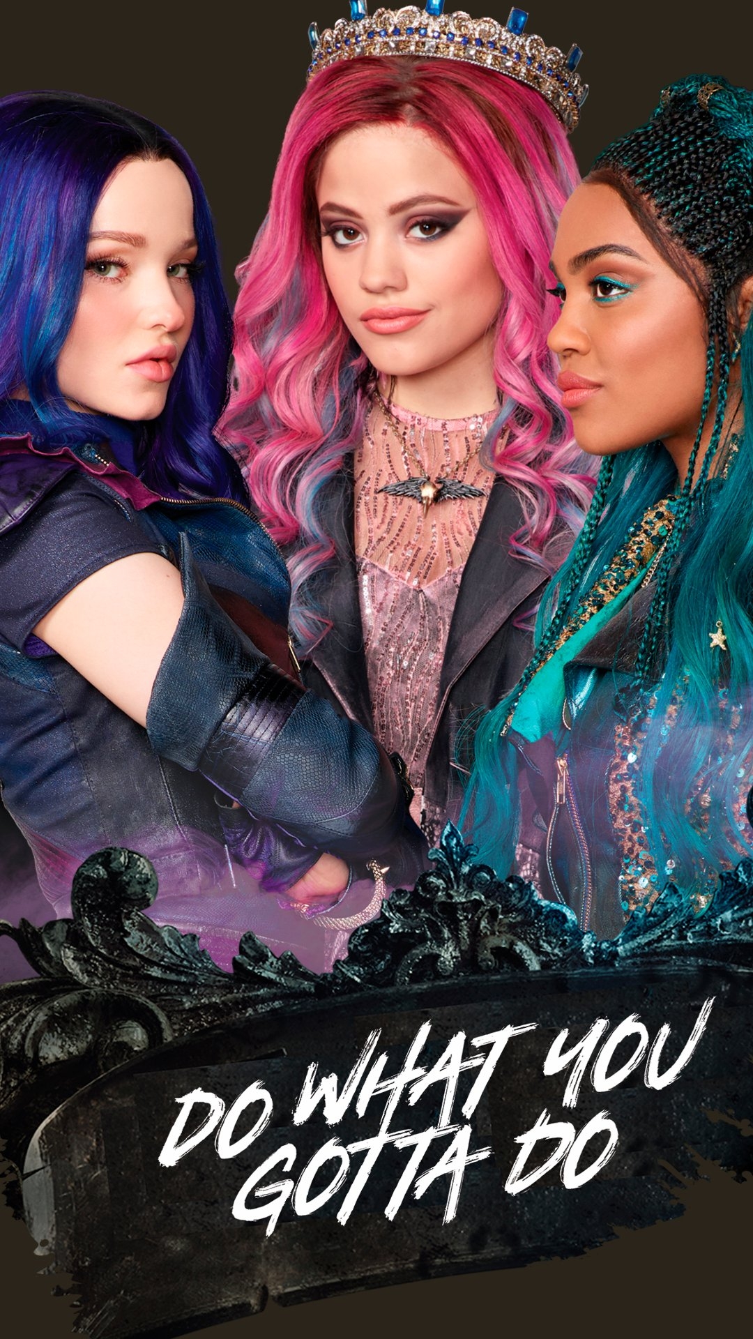 1080x1920 Disney Descendants 3 new mobile phone wallpaper, Phone