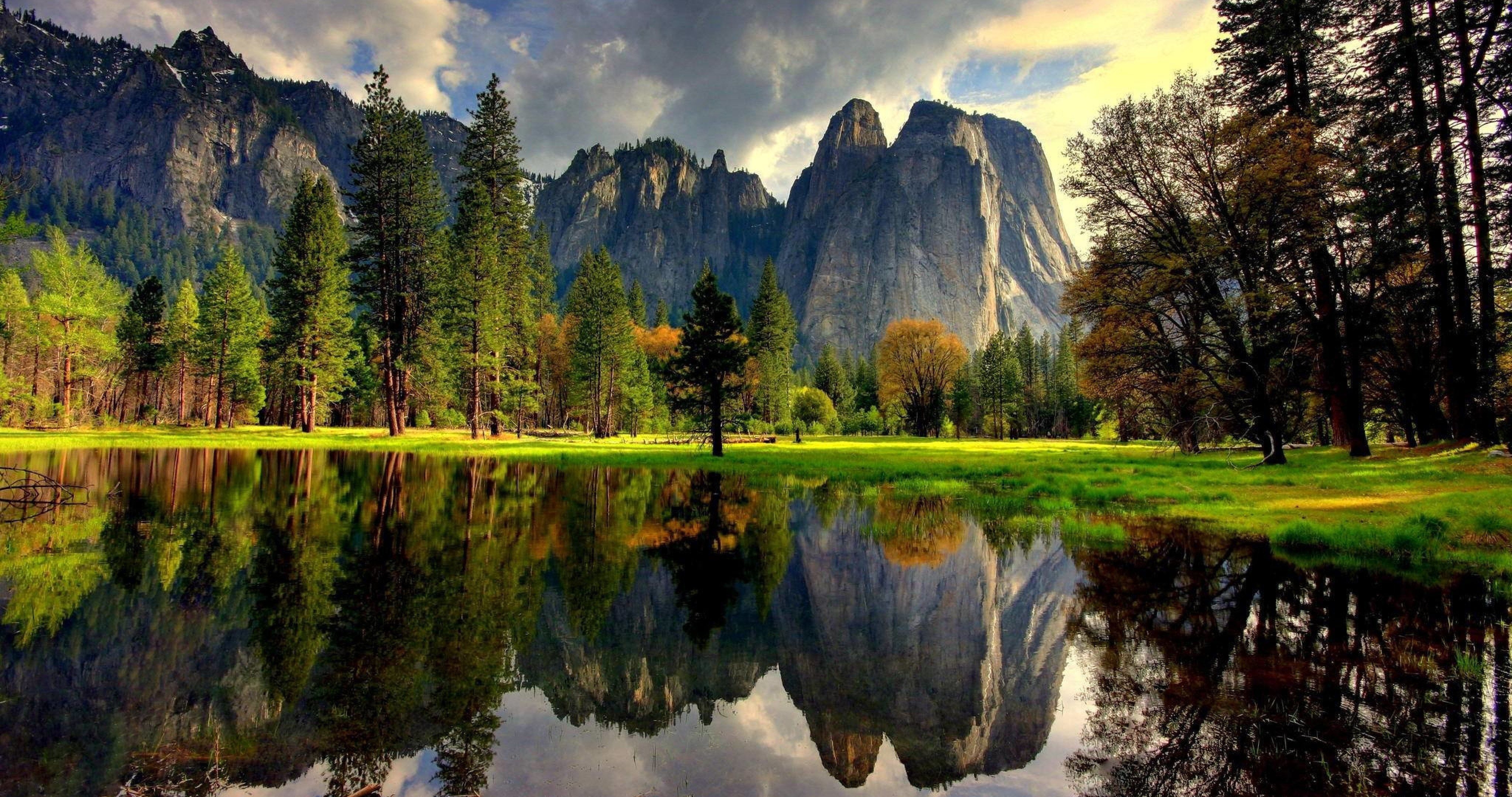 4100x2160 Yosemite National Park Wallpaper, Desktop