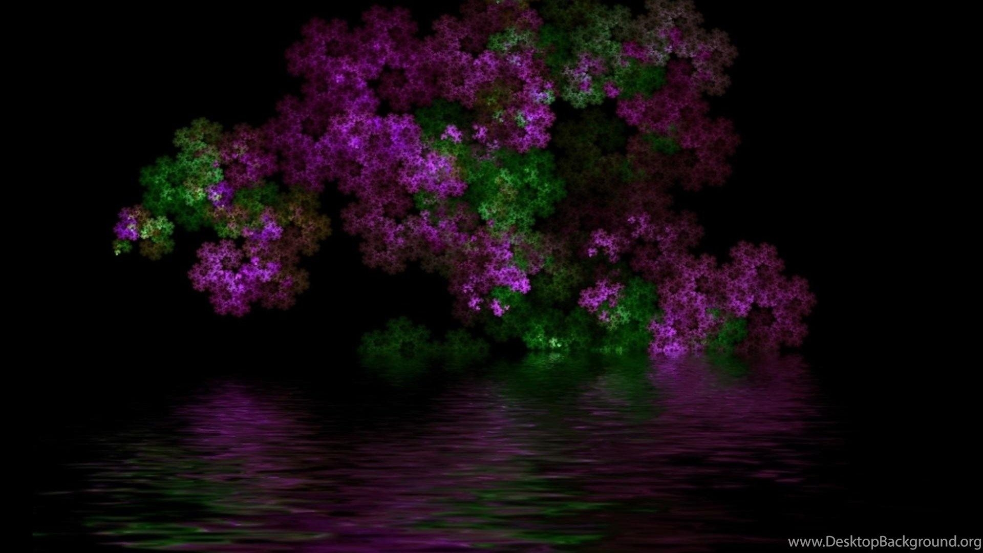 1920x1080 Nature In Purple Green >> HD Wallpaper, Get It Now! Desktop Background, Desktop