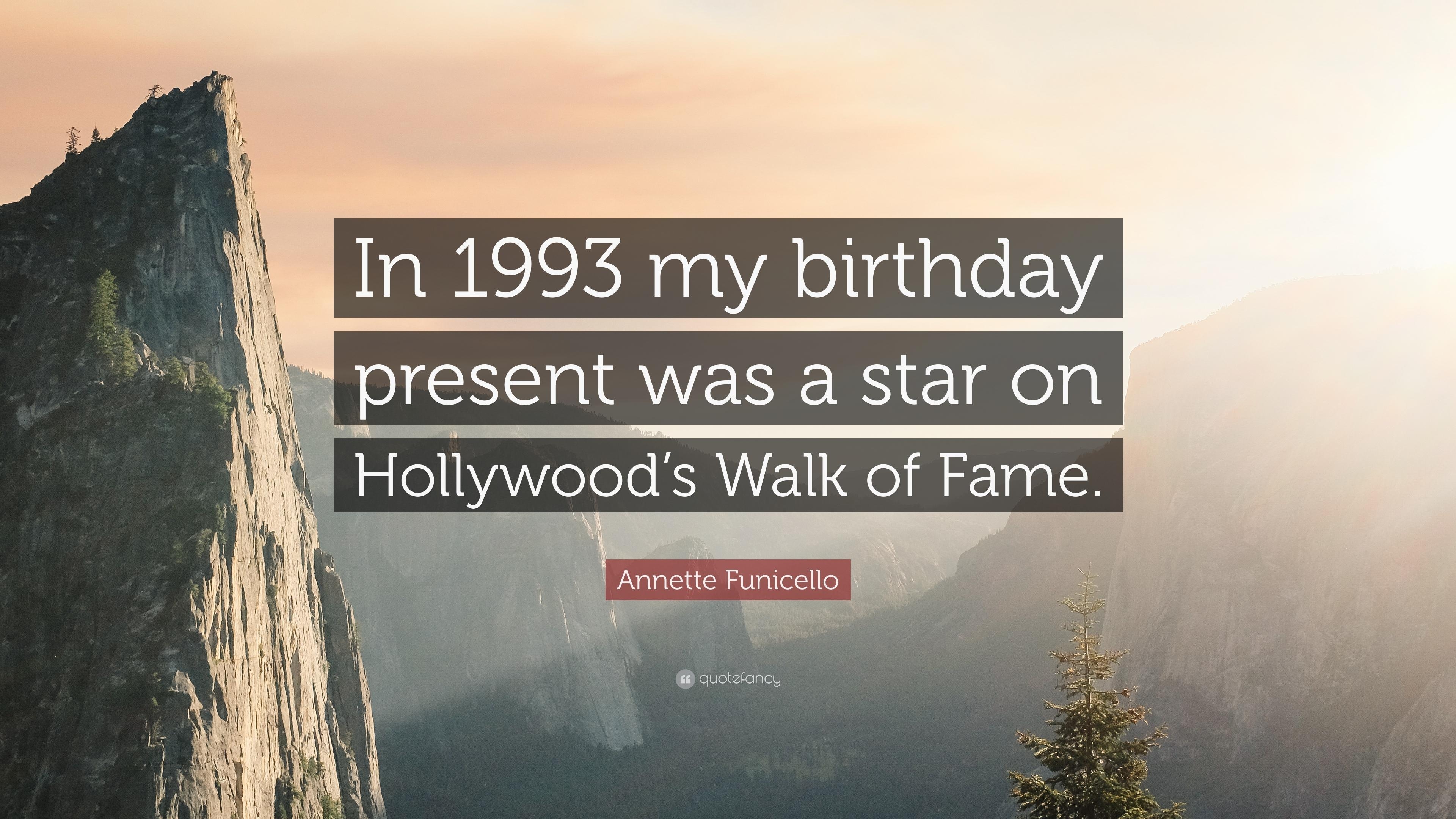 3840x2160 Annette Funicello Quote: “In 1993 my birthday present was a star, Desktop