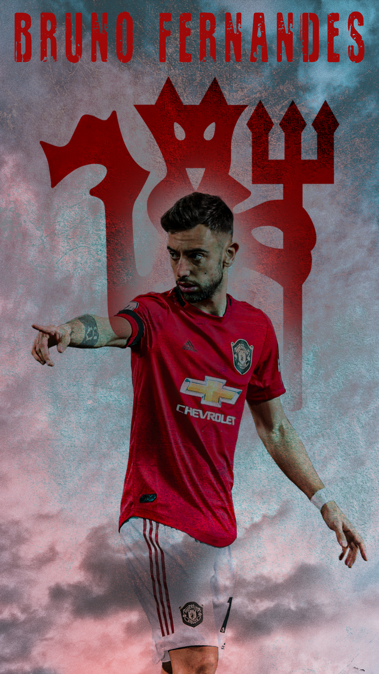 1250x2210 Bruno Fernandes. ลูกฟุตบอล.br.com, Phone