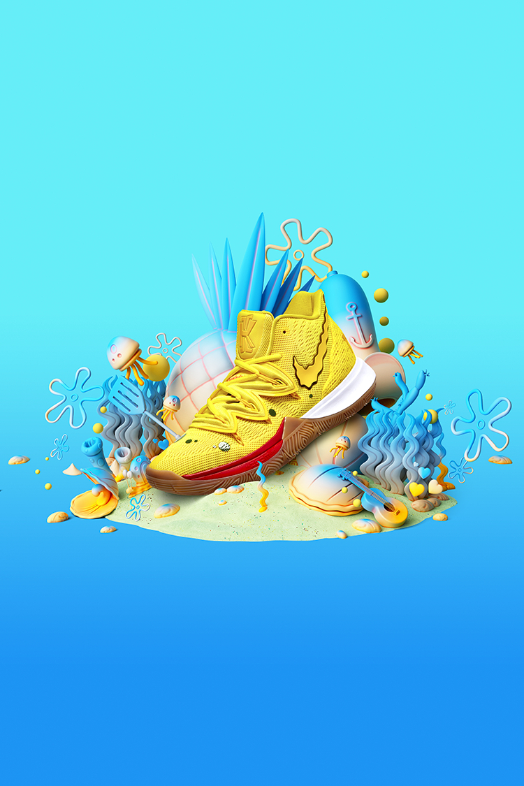 750x1130 Kyrie 5 'Spongebob Squarepants' Release Date. Nike SNKRS, Phone