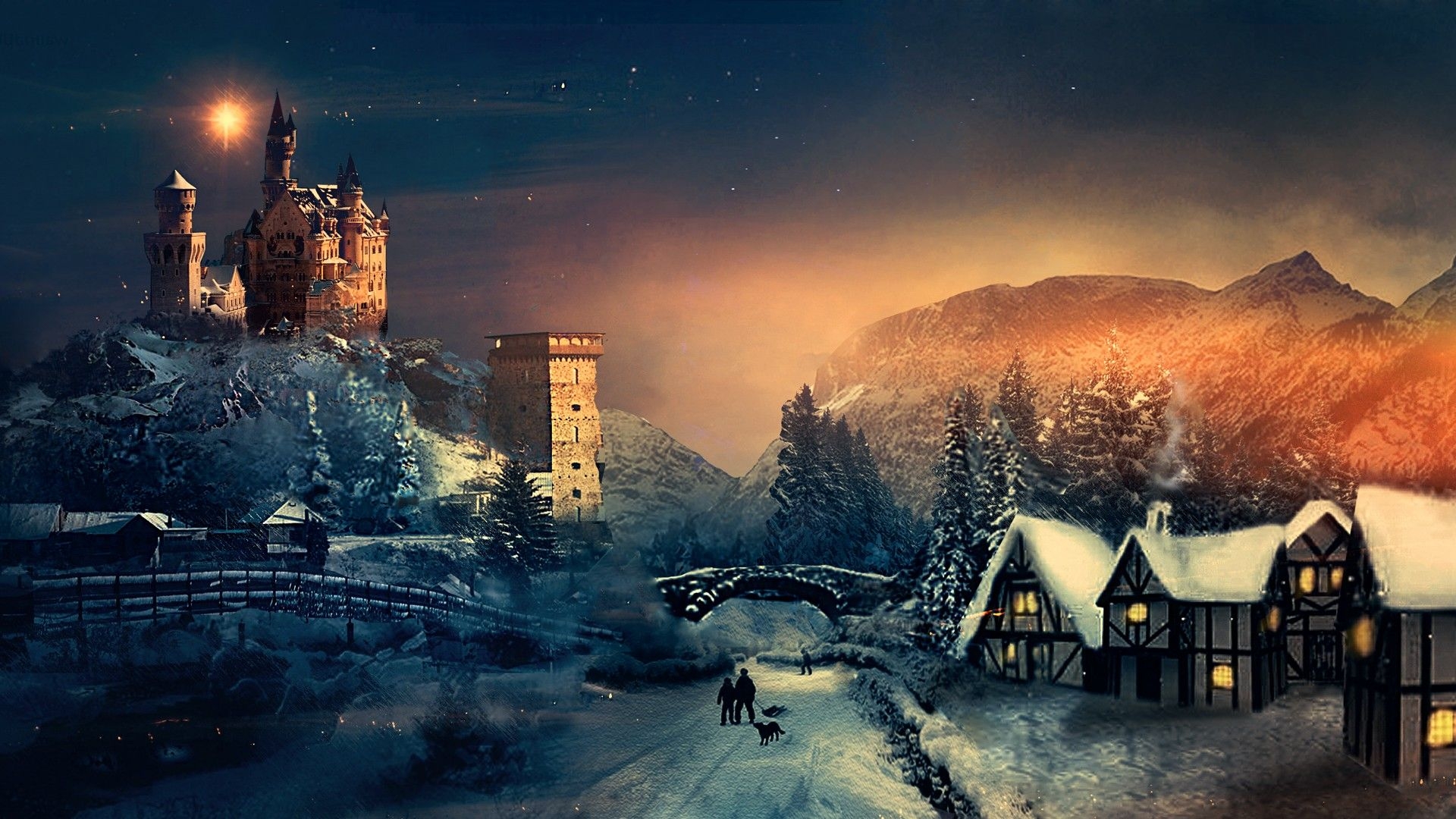 1920x1080 Christmas Winter Season, HD Celebrations, 4k Wallpaper, Image, Background, Photo and Picture, Desktop