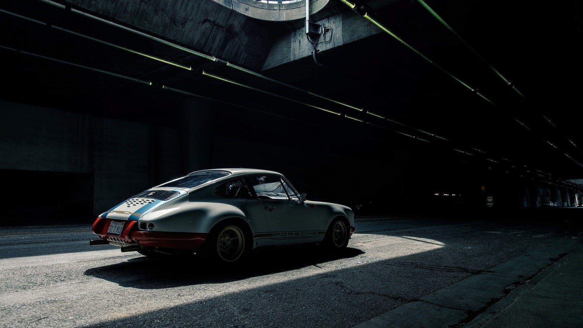 1920x1080 Patch of Light Tunnel Porsche 911 HD Wallpaper, Desktop