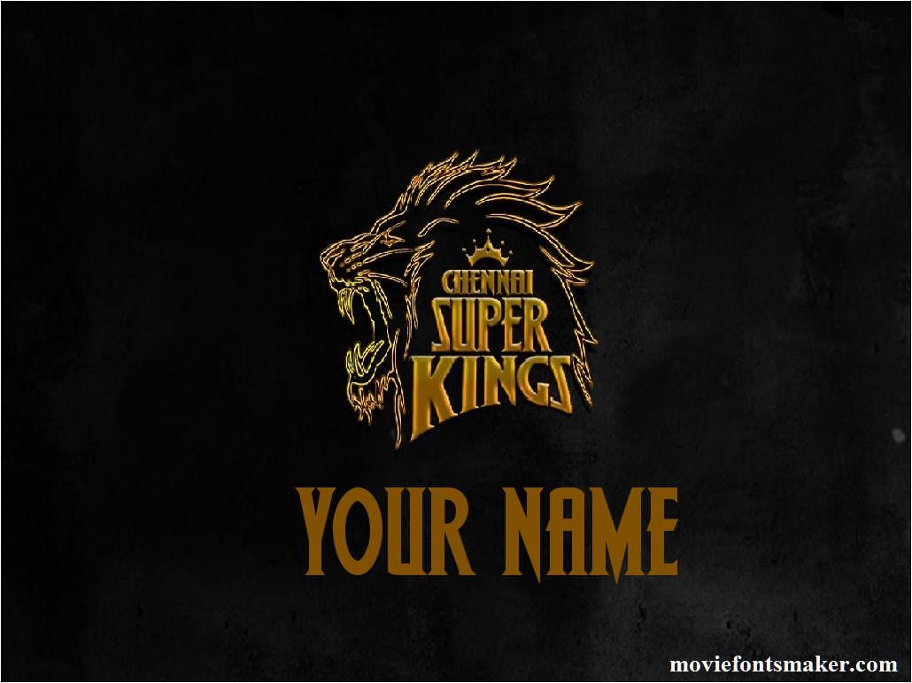 1030x780 Chennai Super Kings Font Style, Desktop