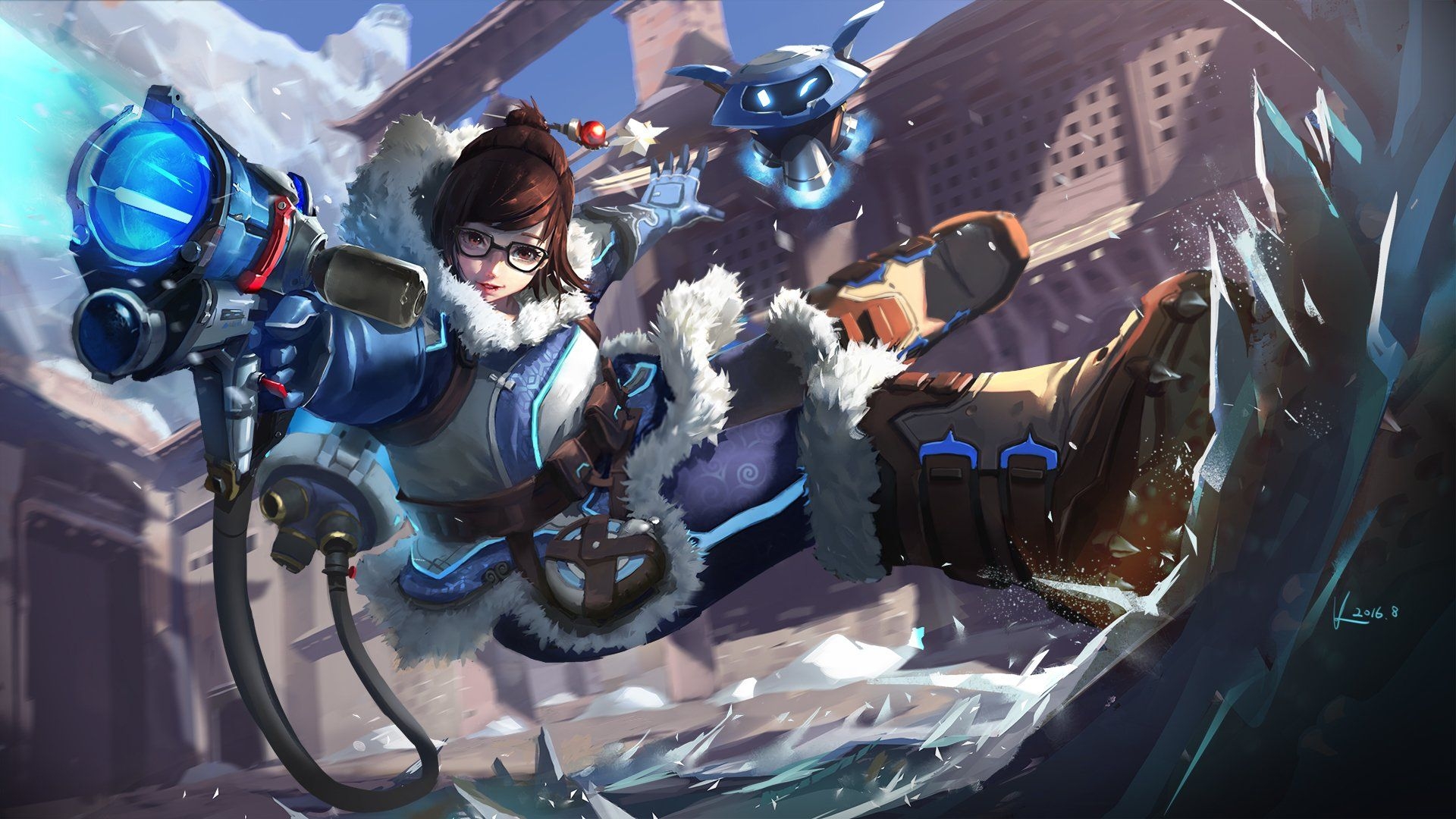 1920x1080 Mei (Overwatch) HD Wallpaper and Background Image, Desktop