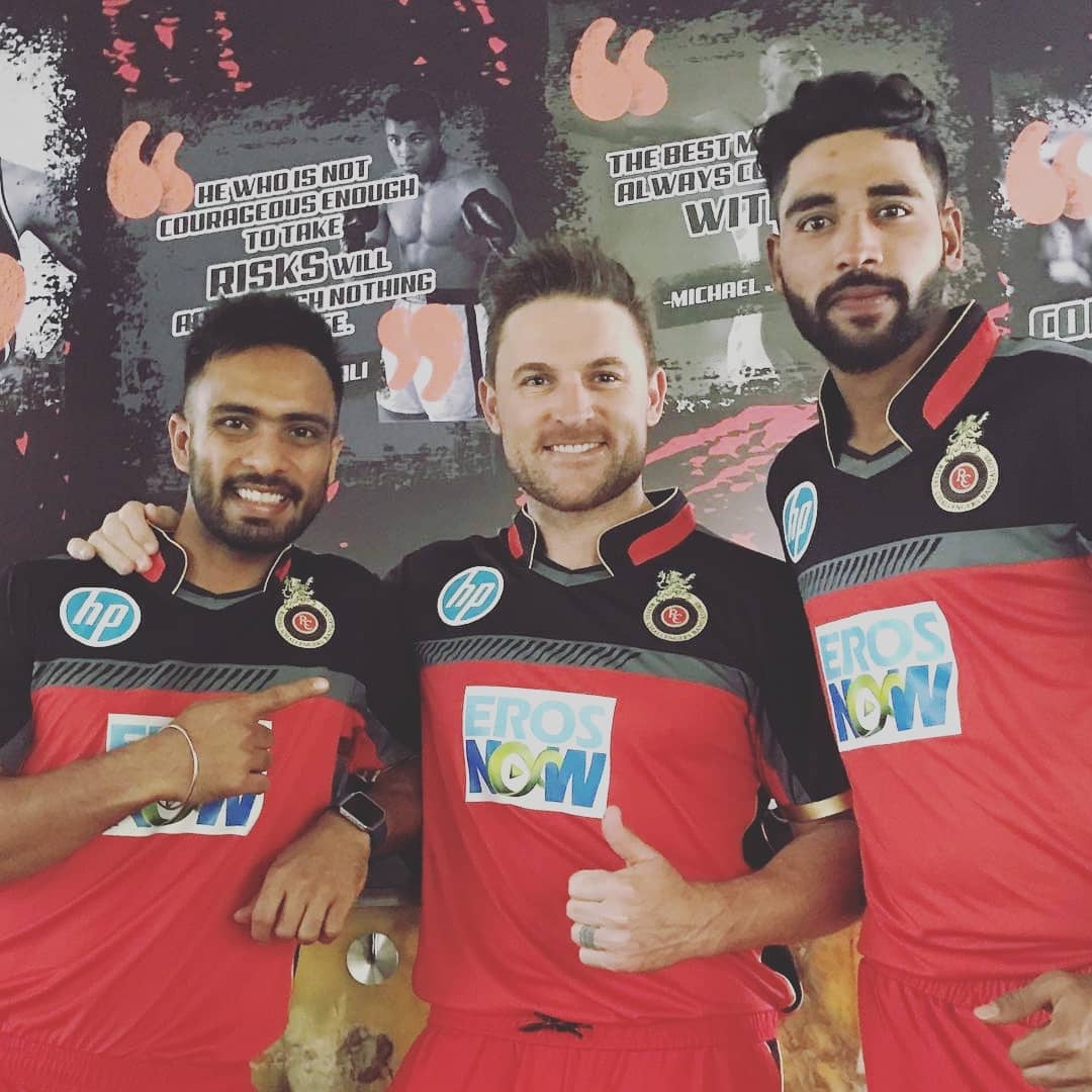 1080x1080 Brendon McCullum New Photo In Royal Challengers Banglore T Shirt, Phone