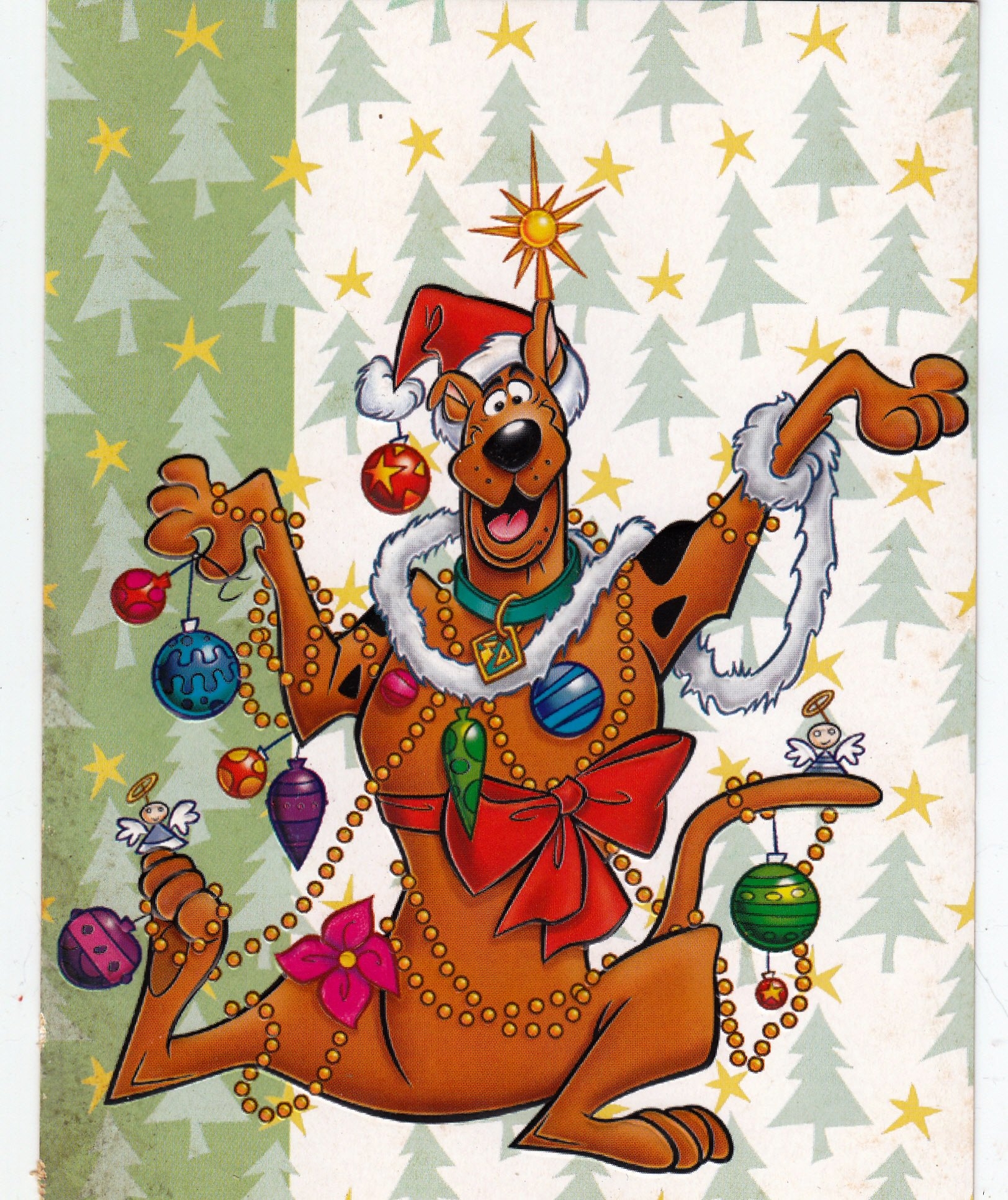 1630x1940 Wrangleboro Scooby Doo Christmas card #ephemera #art #antiques, Phone