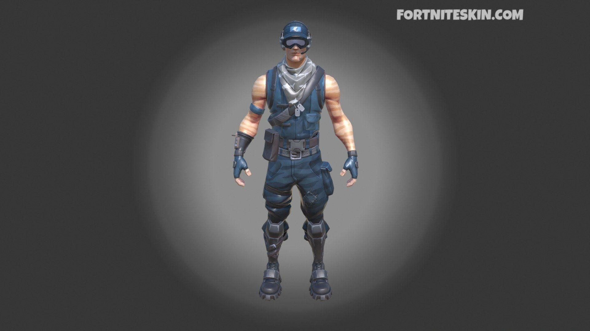 1920x1080 FORTNITE Outfit First Strike Specialist model, Desktop