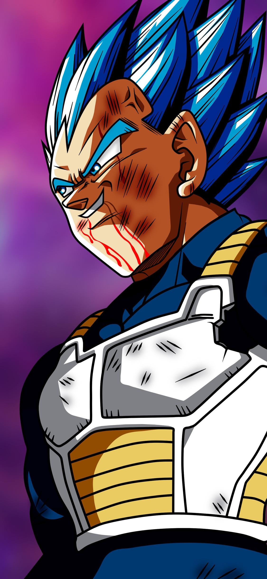 1130x2440 Vegeta iPhone Wallpaper, Phone