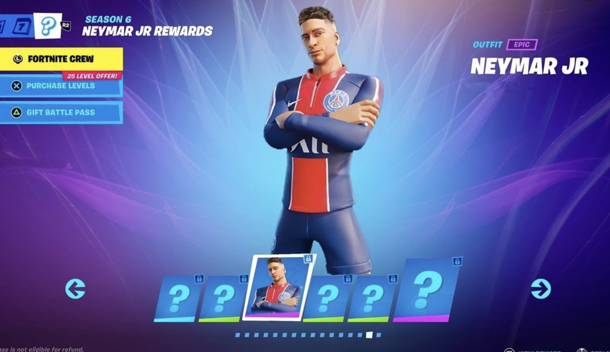 2050x1190 Neymar Jr Fortnite wallpaper, Desktop