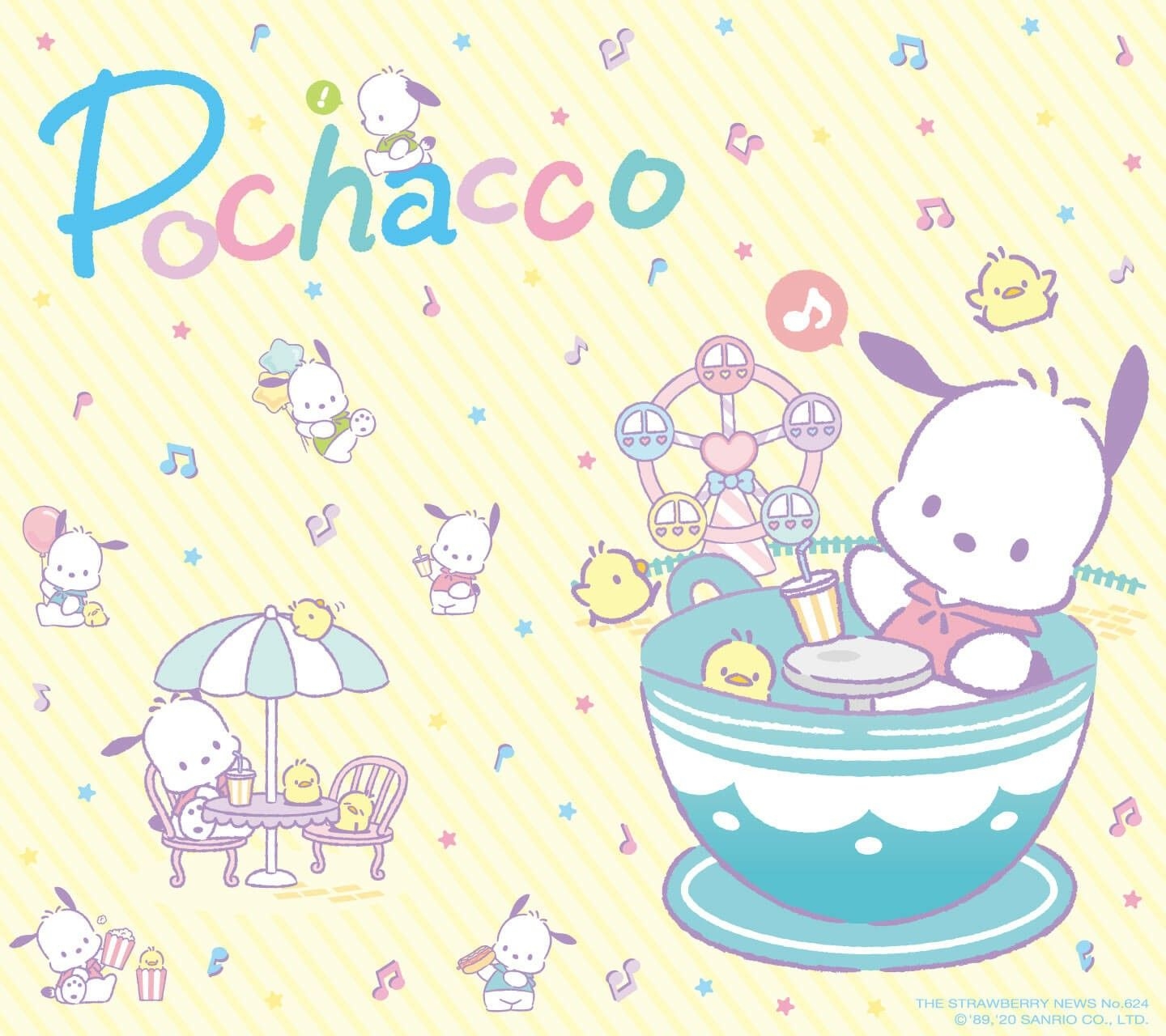 1440x1280 Pochacco Wallpaper. Hello kitty picture, Hello kitty characters, Japanese cartoon, Desktop