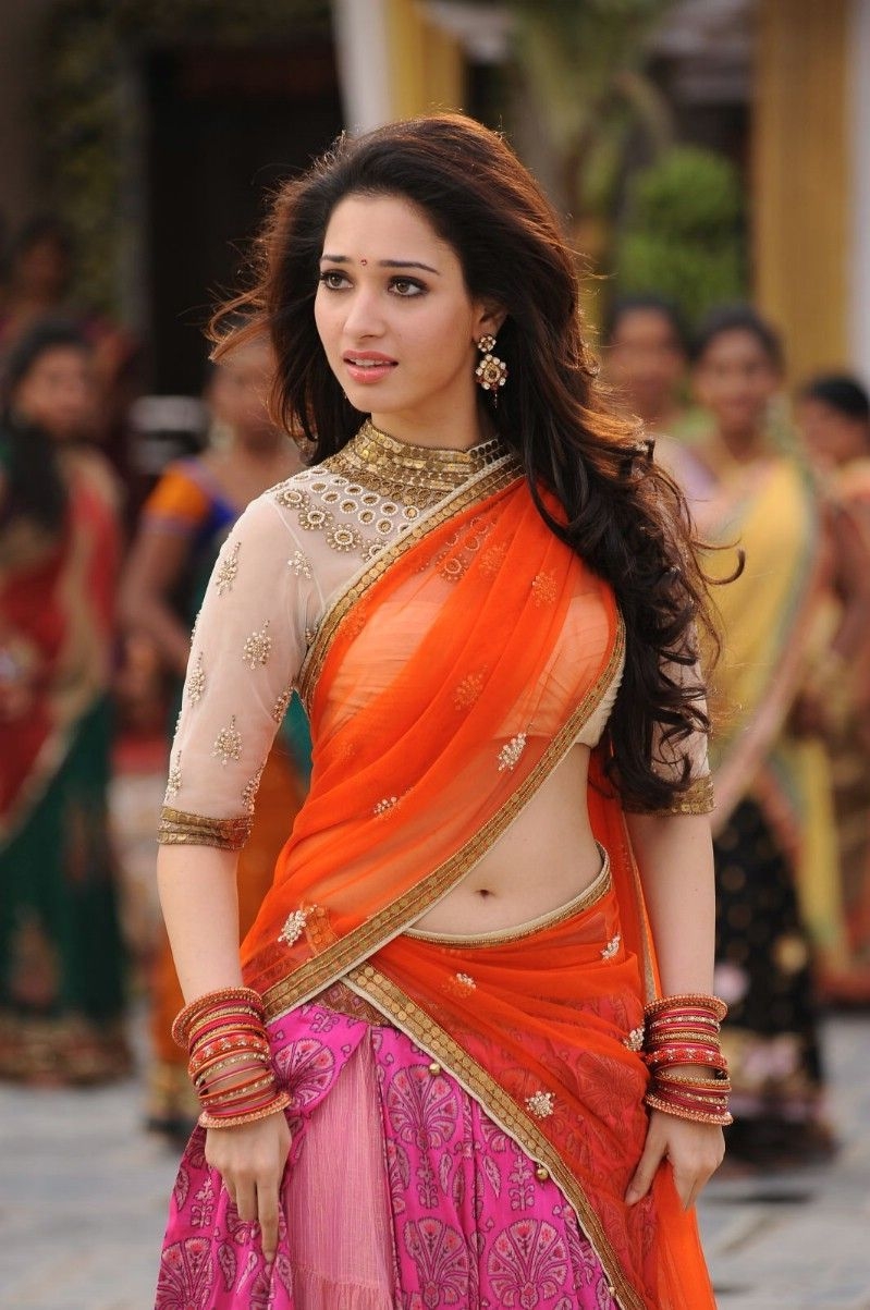 800x1210 Tamanna Latest Navel Show Stills In Half Pink Saree. South indian, Phone