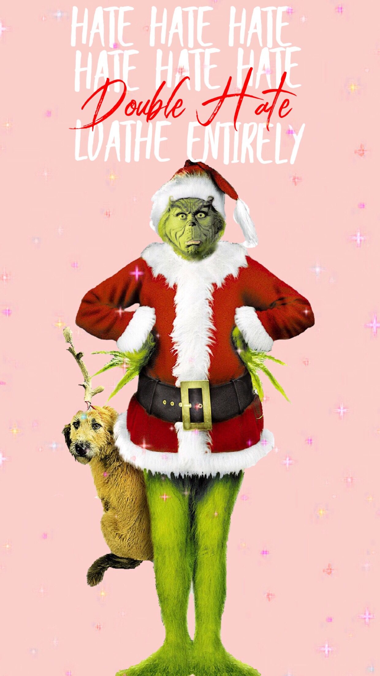 1240x2210 Cute Christmas Wallpaper Grinch, Phone