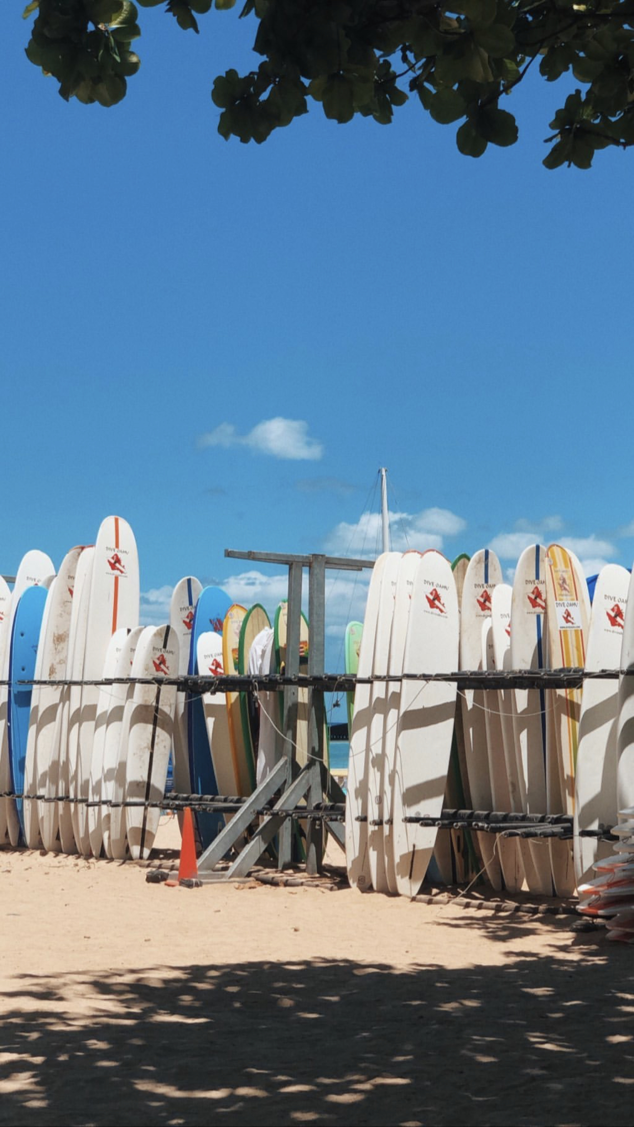 1250x2210 Waikiki Beach Oahu Hawaii Wallpaper Surf, Phone