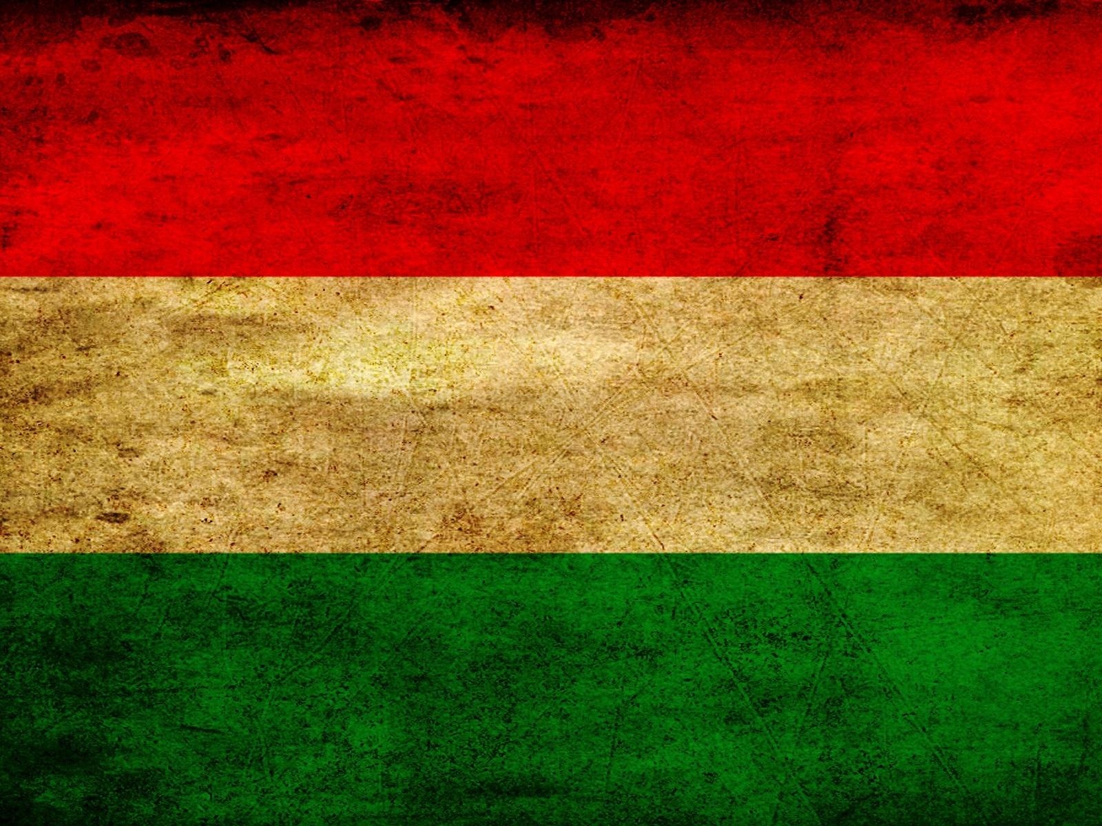 1600x1200 Download wallpaper  flag, stripes, hungary, symbols, Desktop