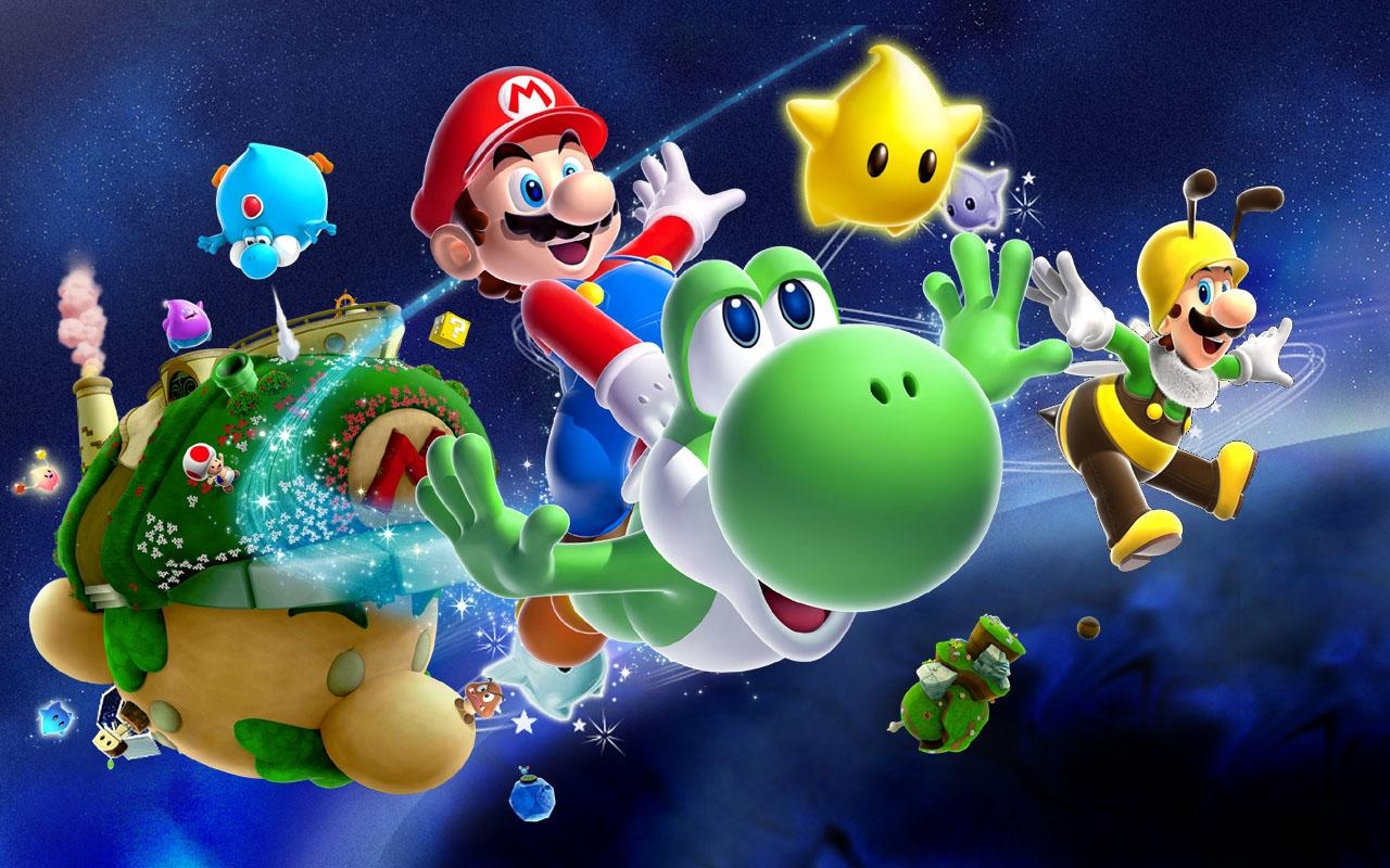 1280x800 Wallpaper Blink Mario Galaxy HD Wallpaper HD 11 X 800, Desktop