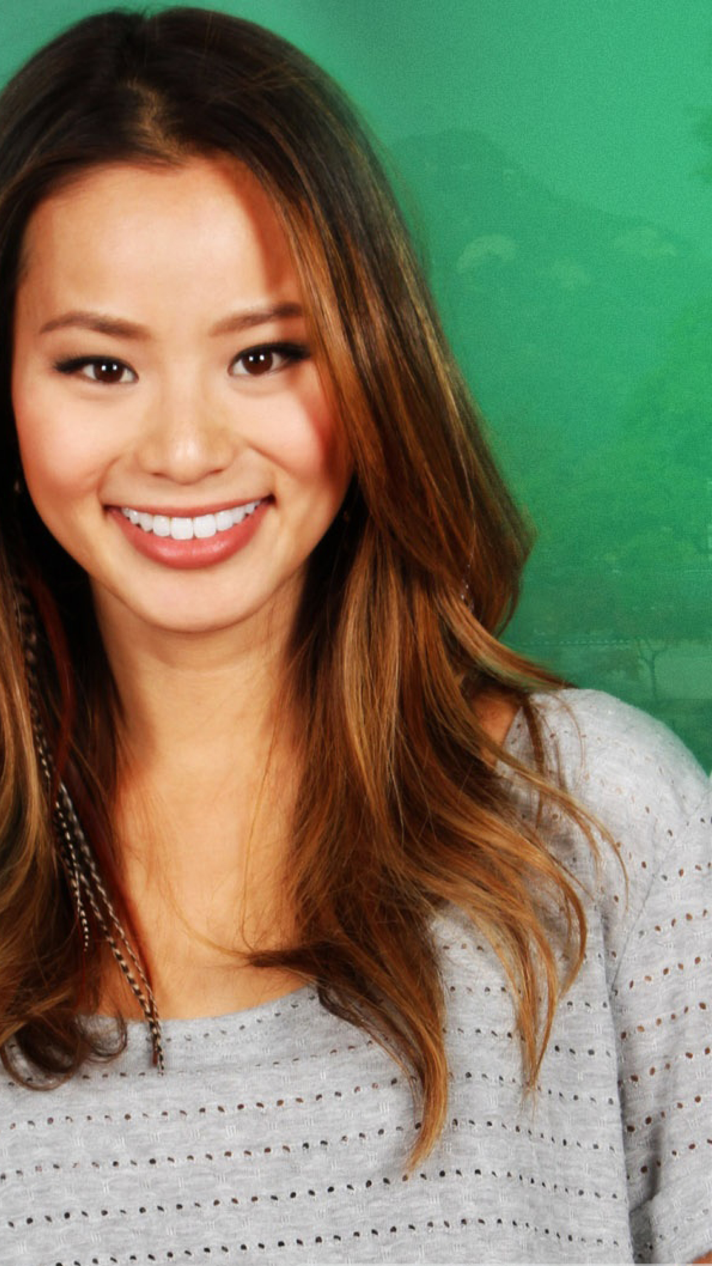 1440x2560 Jamie Chung smile wallpaper Samsung Galaxy S S Google, Phone