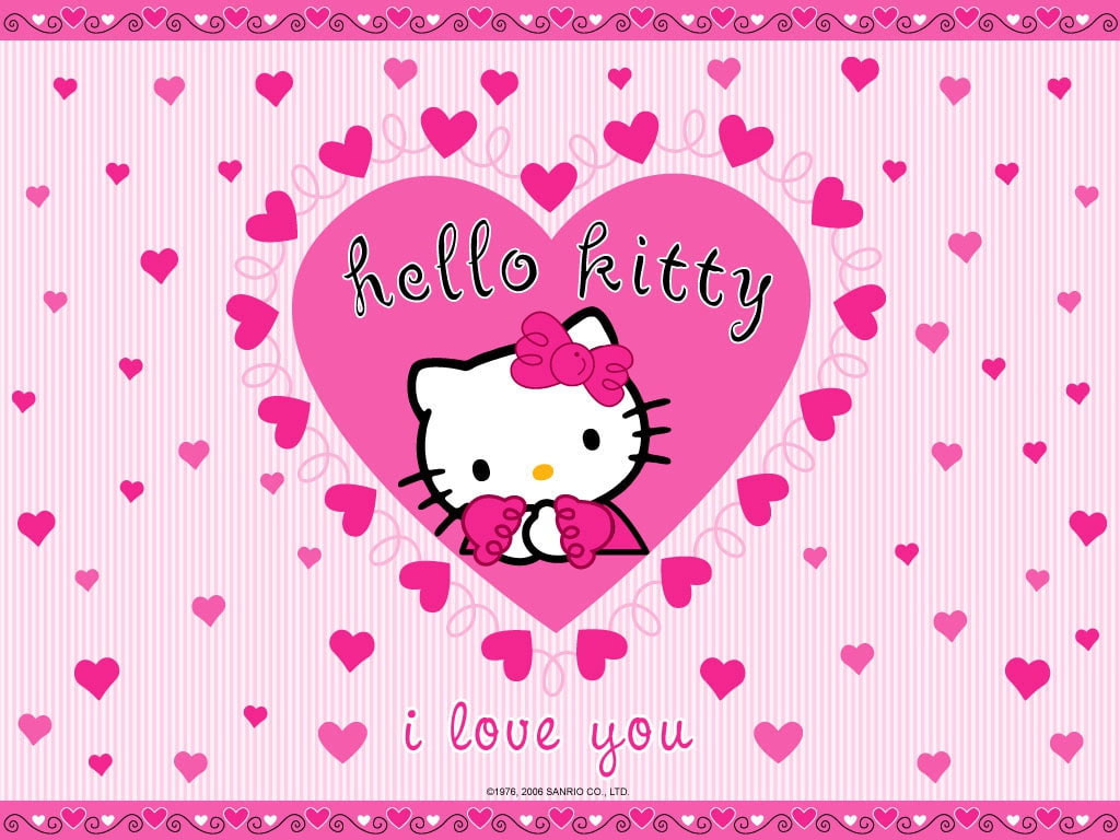 1030x770 Wallpaper Cute Hello Kitty Anime, Desktop