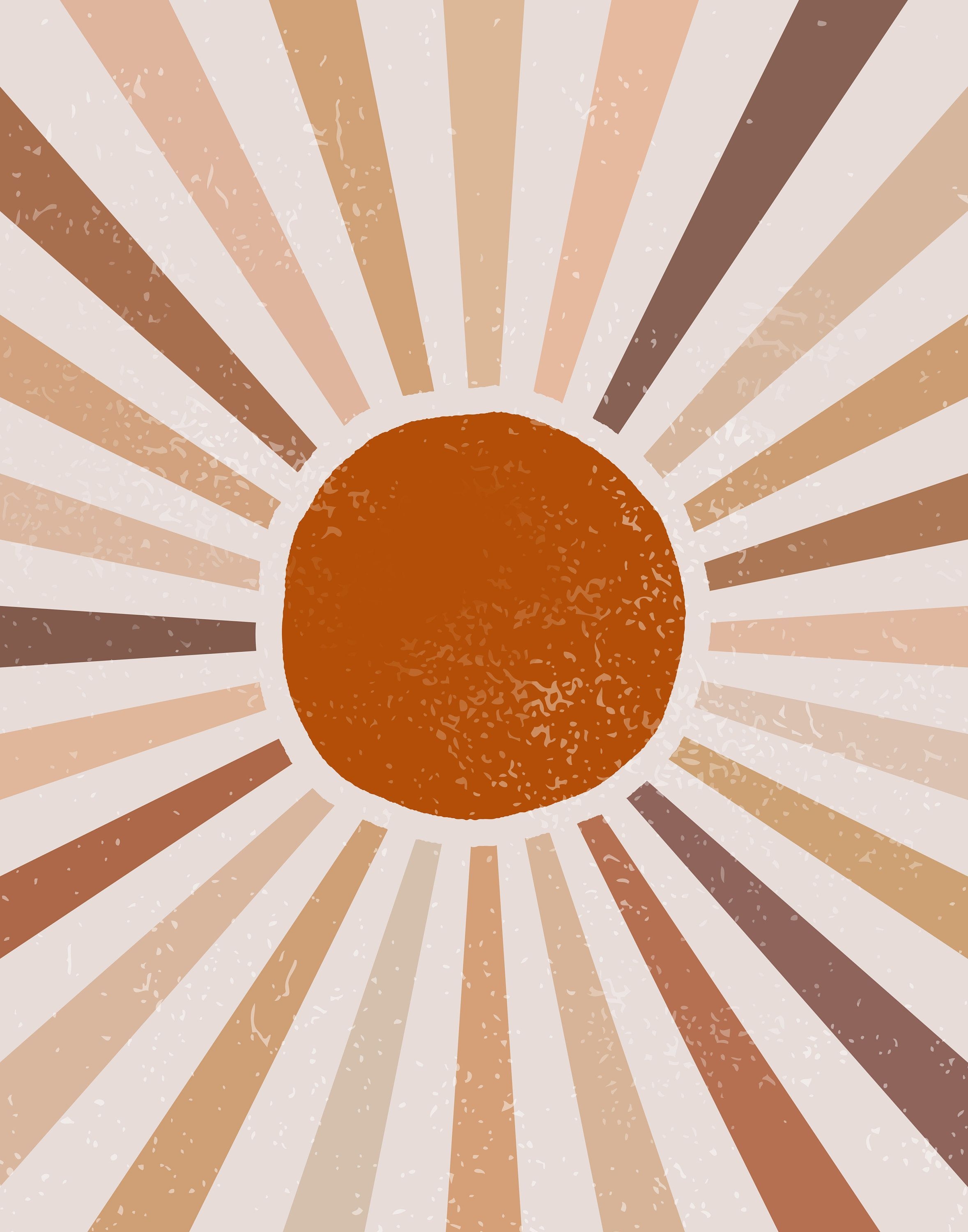 2360x3000 Boho Background. Sun art, Boho wallpaper, Abstract, Phone