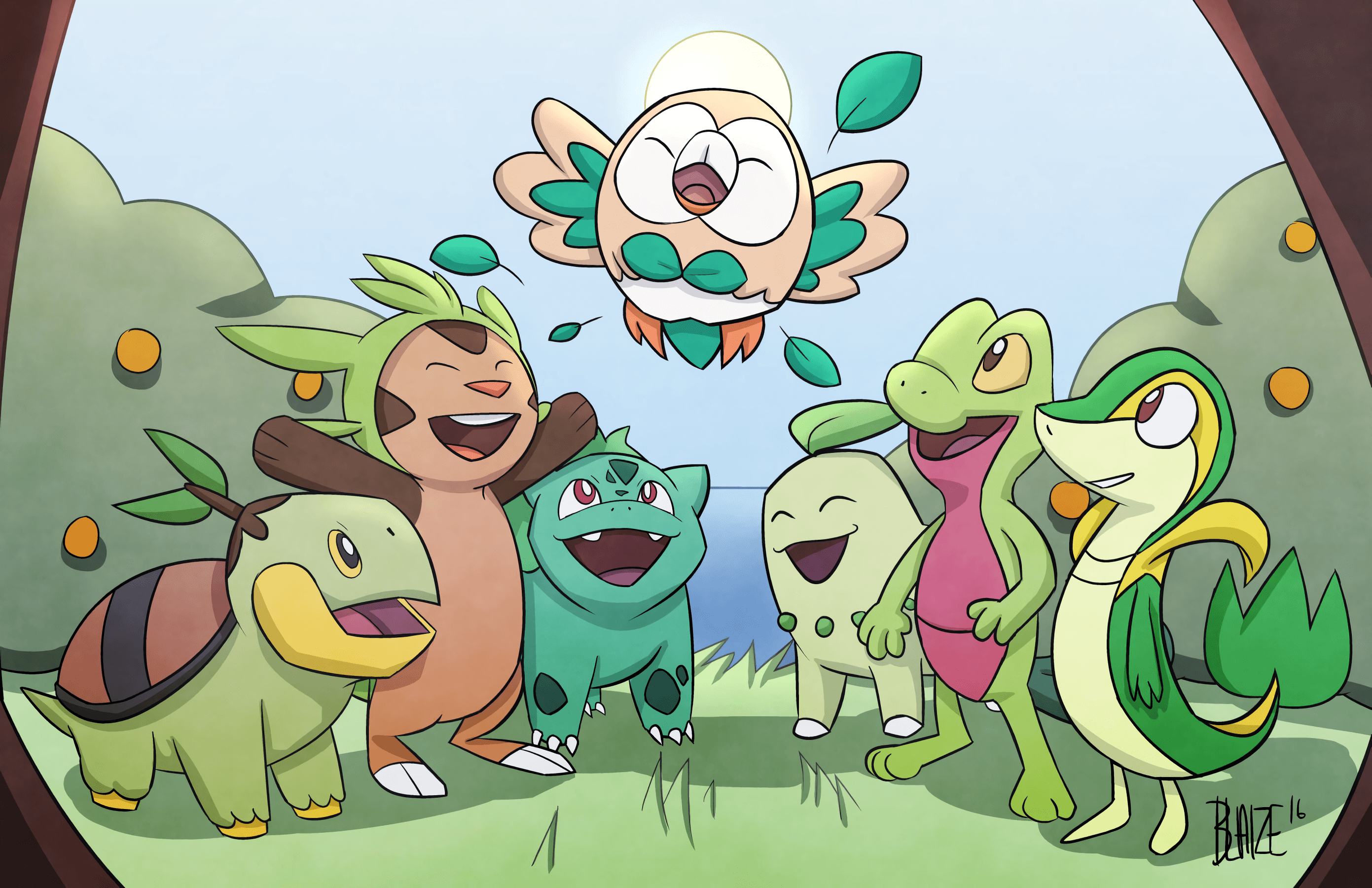 2790x1800 Chespin (Pokémon) HD Wallpaper and Background Image, Desktop