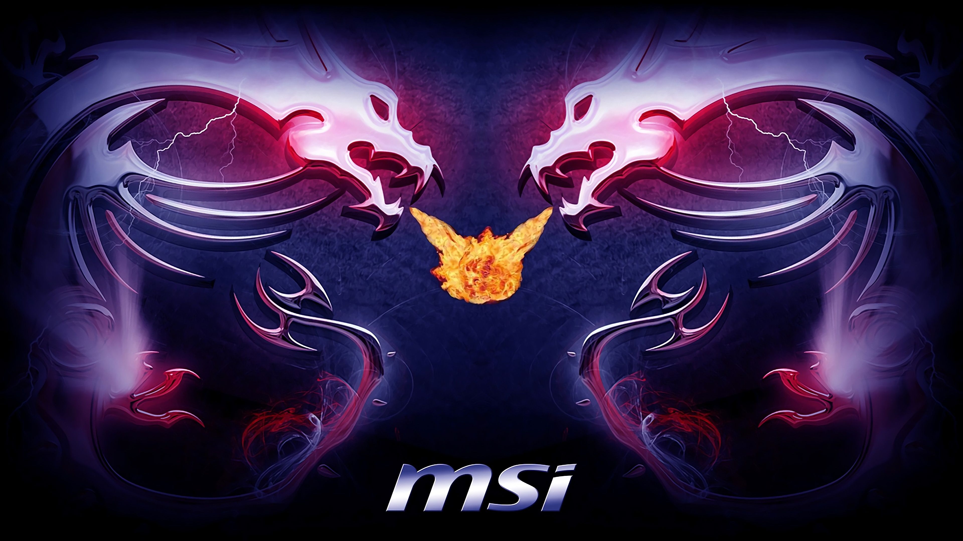 3840x2160 MSI Logo Dragon 4k wallpaper. Logo dragon, Uhd wallpaper, Gaming wallpaper, Desktop