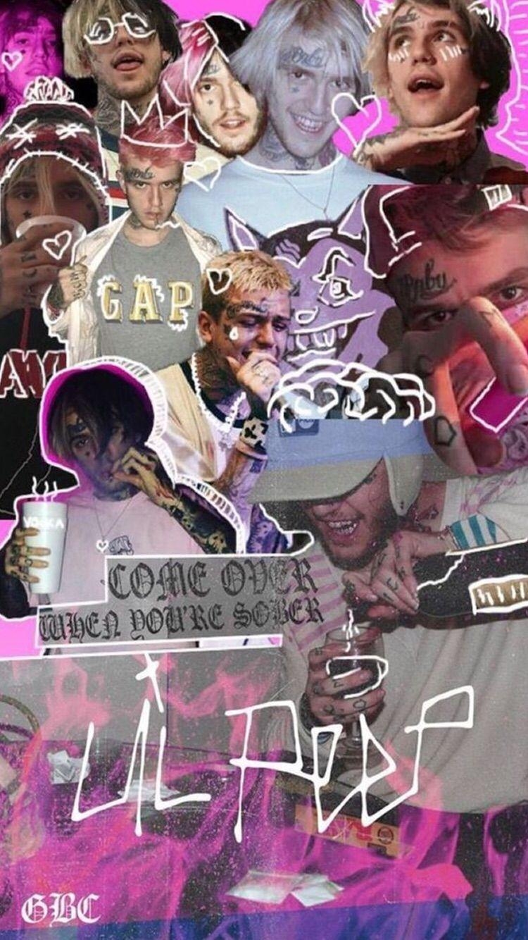 750x1340 lil peep. Purple Aesthetic. Lil peep beamerboy, Phone