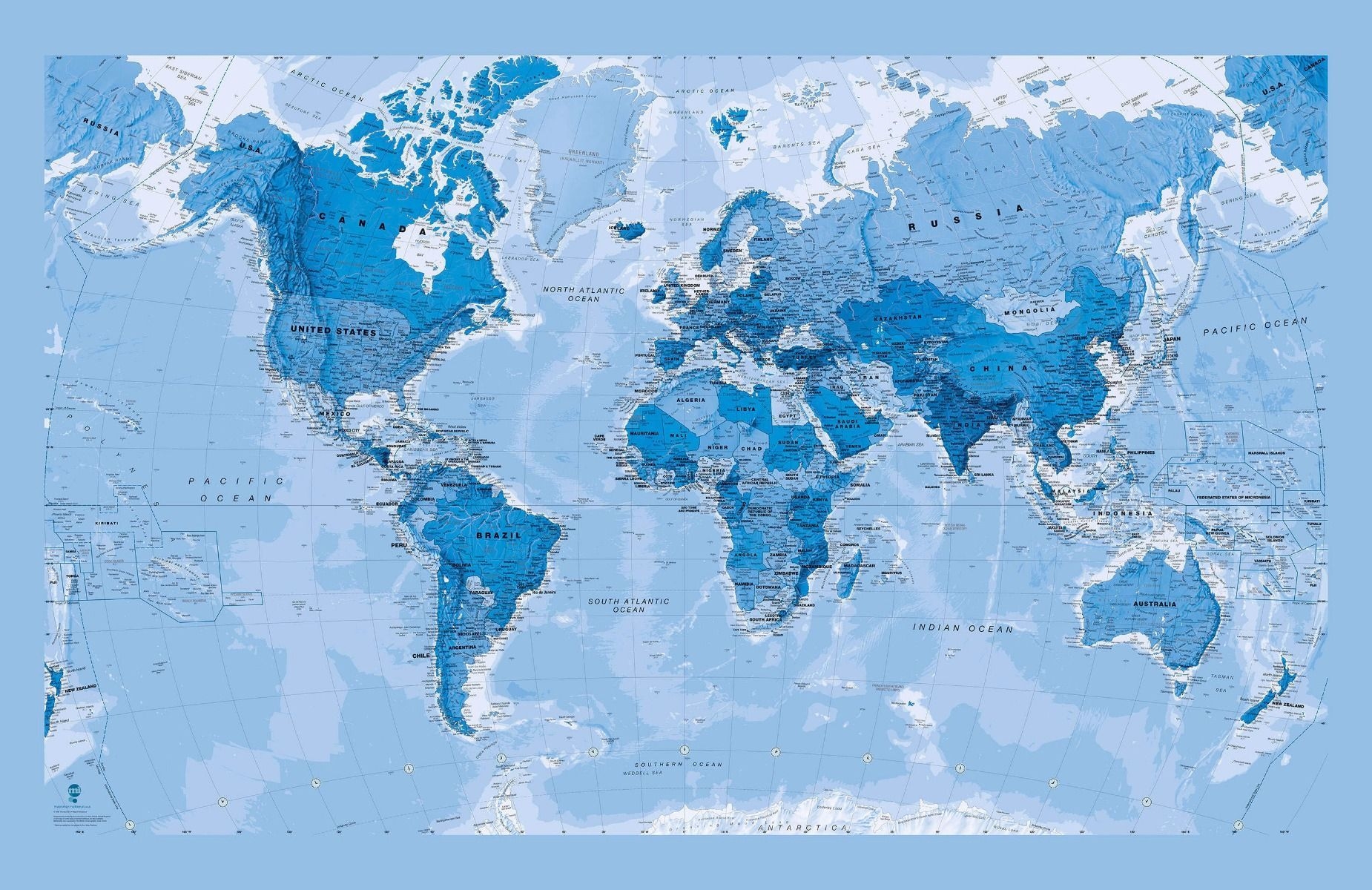 1850x1200 world map wallpaper, Desktop