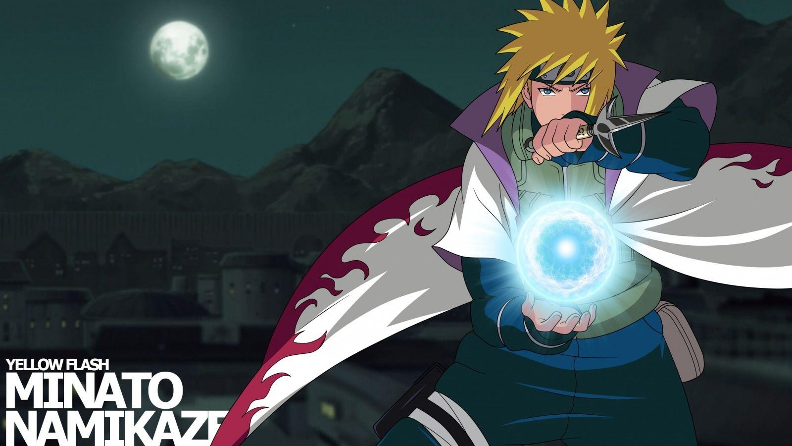 1600x900 Image for Free Minato Namikaze Naruto Anime HD Wallpaper. Lugares, Desktop