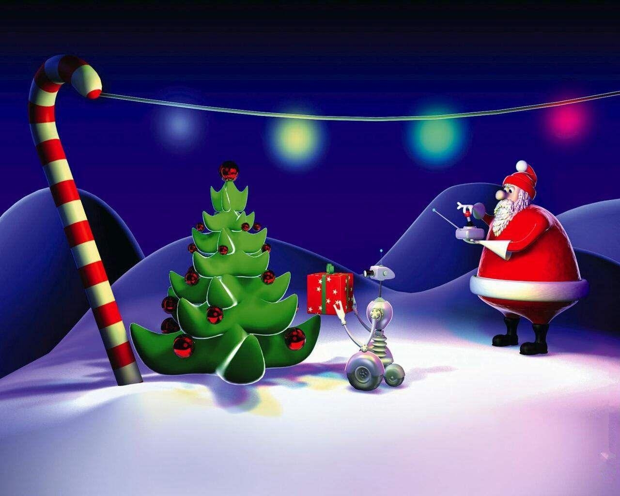 1280x1030 Animated Christmas Wallpaper “Make Your Desktop Beautiful, Desktop